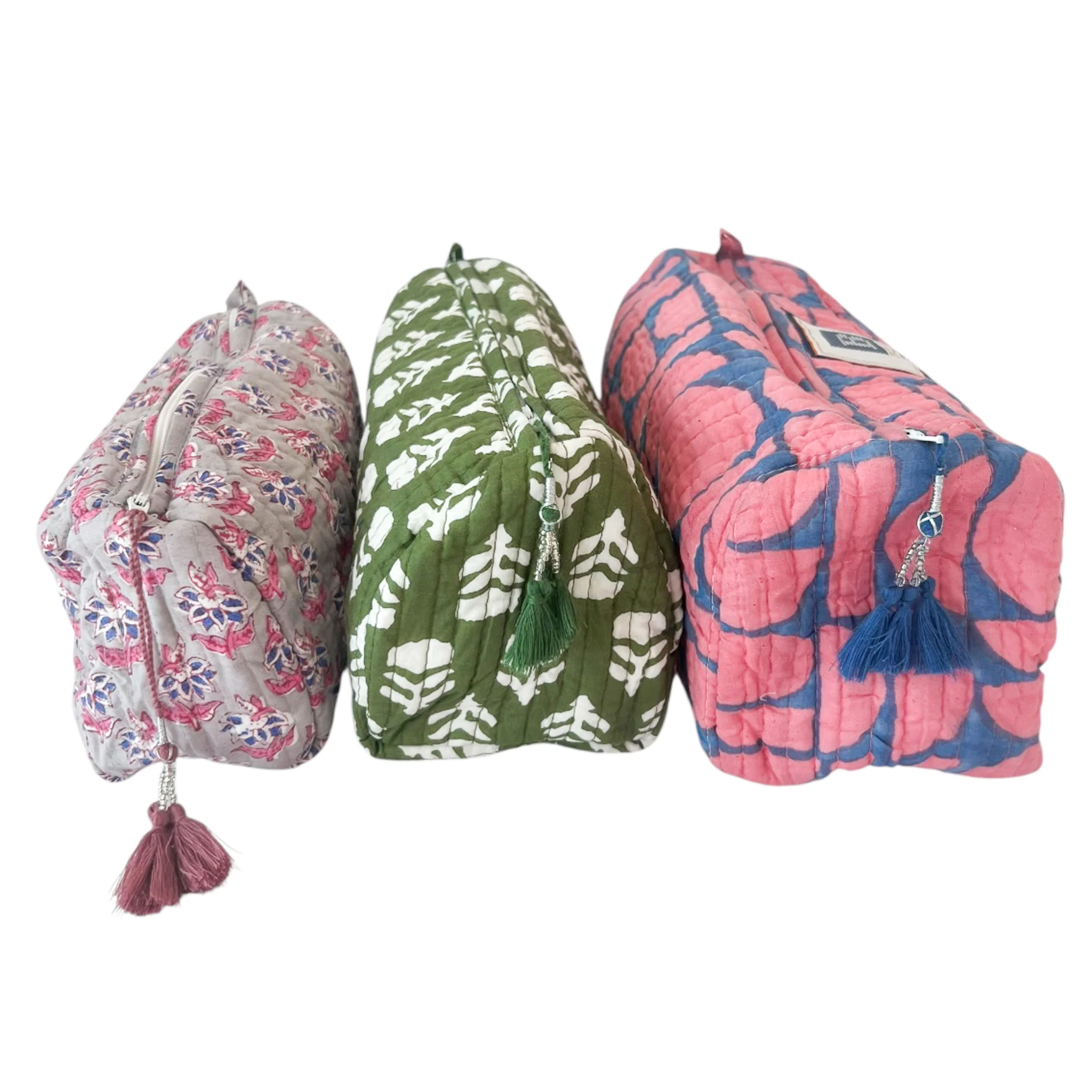 3 Piece Cosmetic Bag-Mixed Prints #13 - Image 2