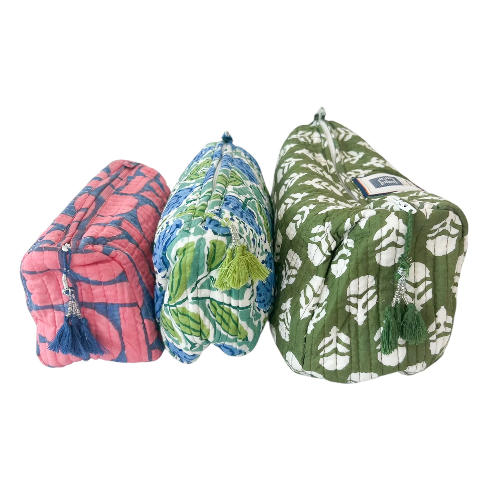 3 Piece Cosmetic Bag-Mixed Prints #12 - Image 3