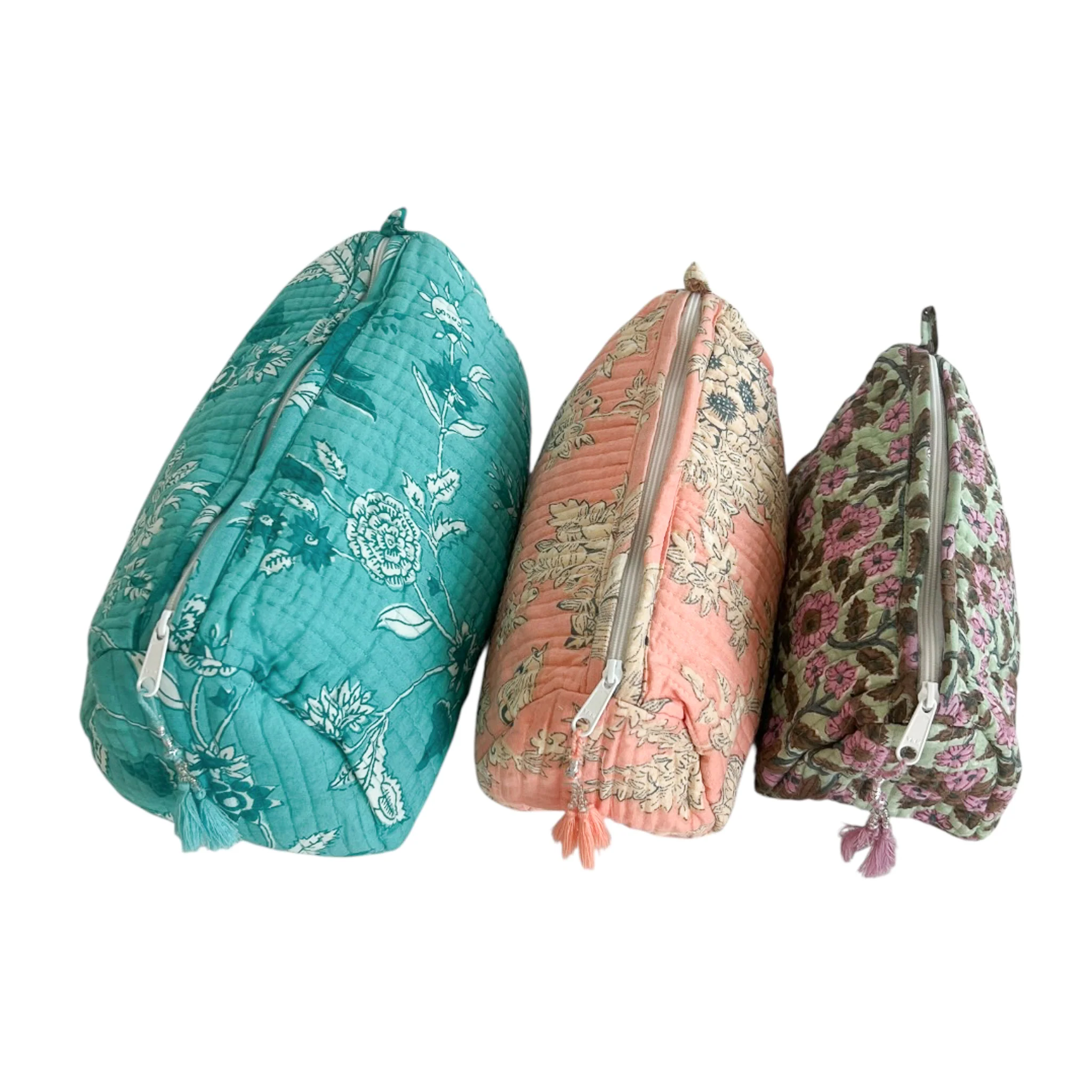 3 Piece Cosmetic Bag-Mixed Prints #8 - Image 6