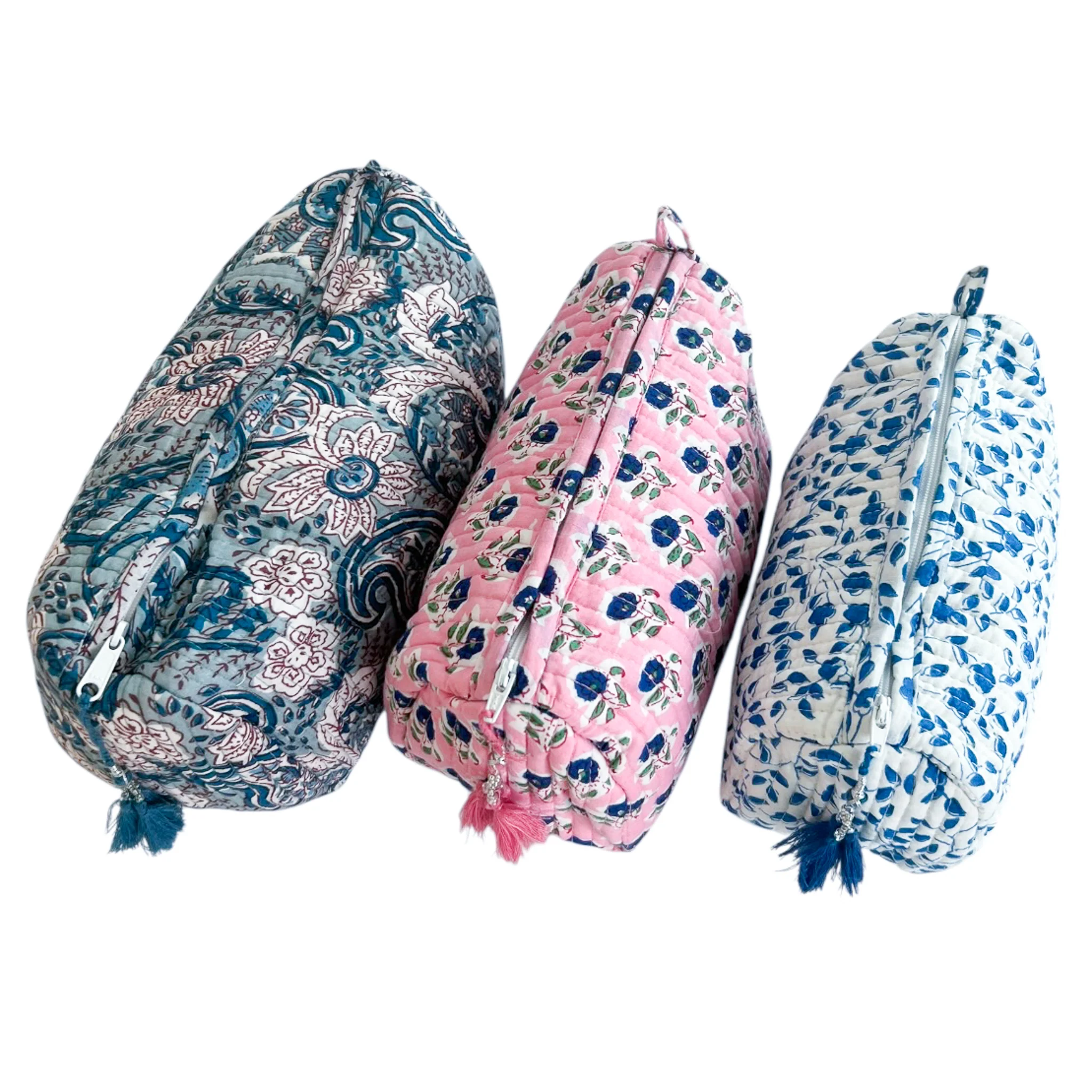 3 Piece Cosmetic Bag- Mixed Prints #3 - Image 6