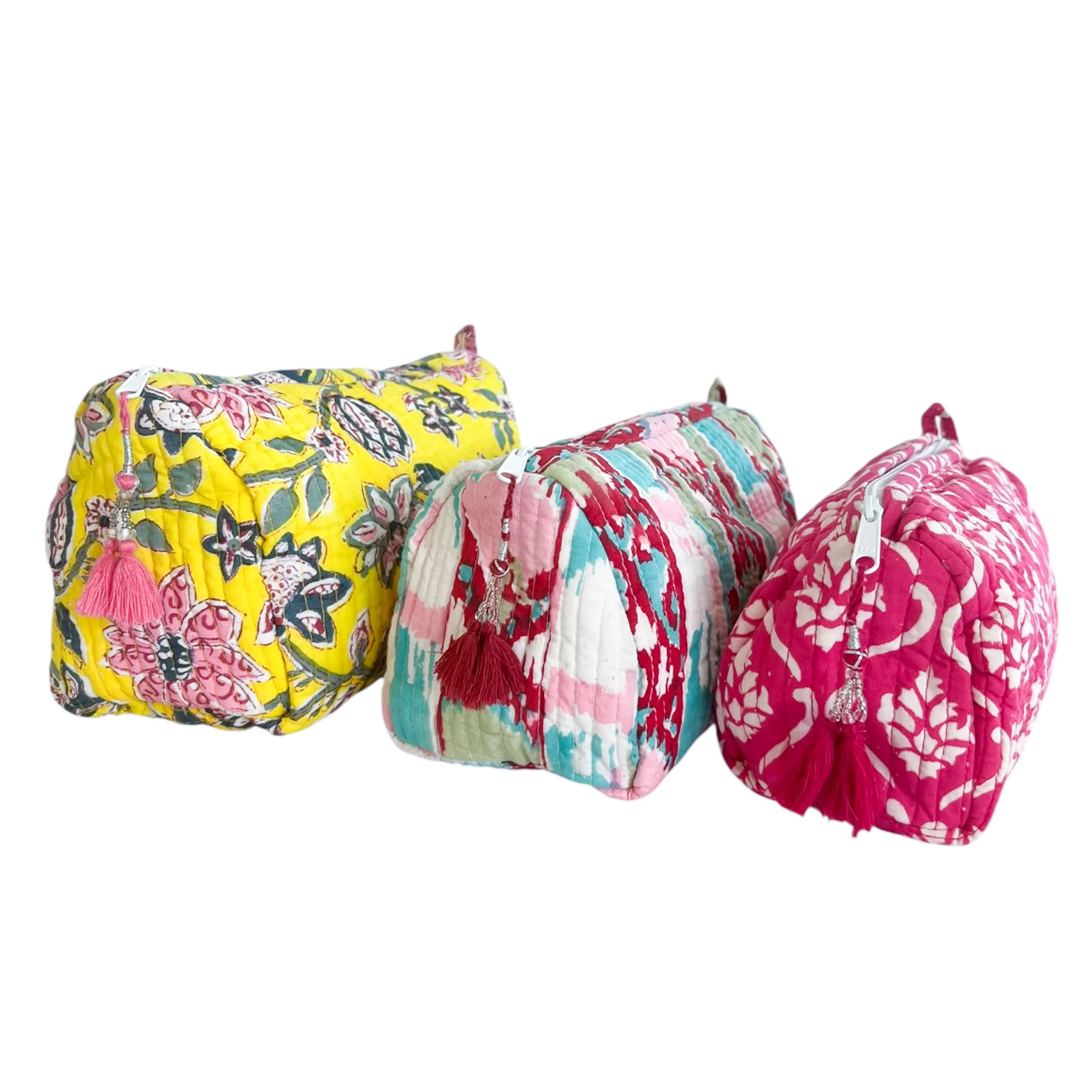 3 Piece Cosmetic Bag- Mixed Prints #2 - Image 6
