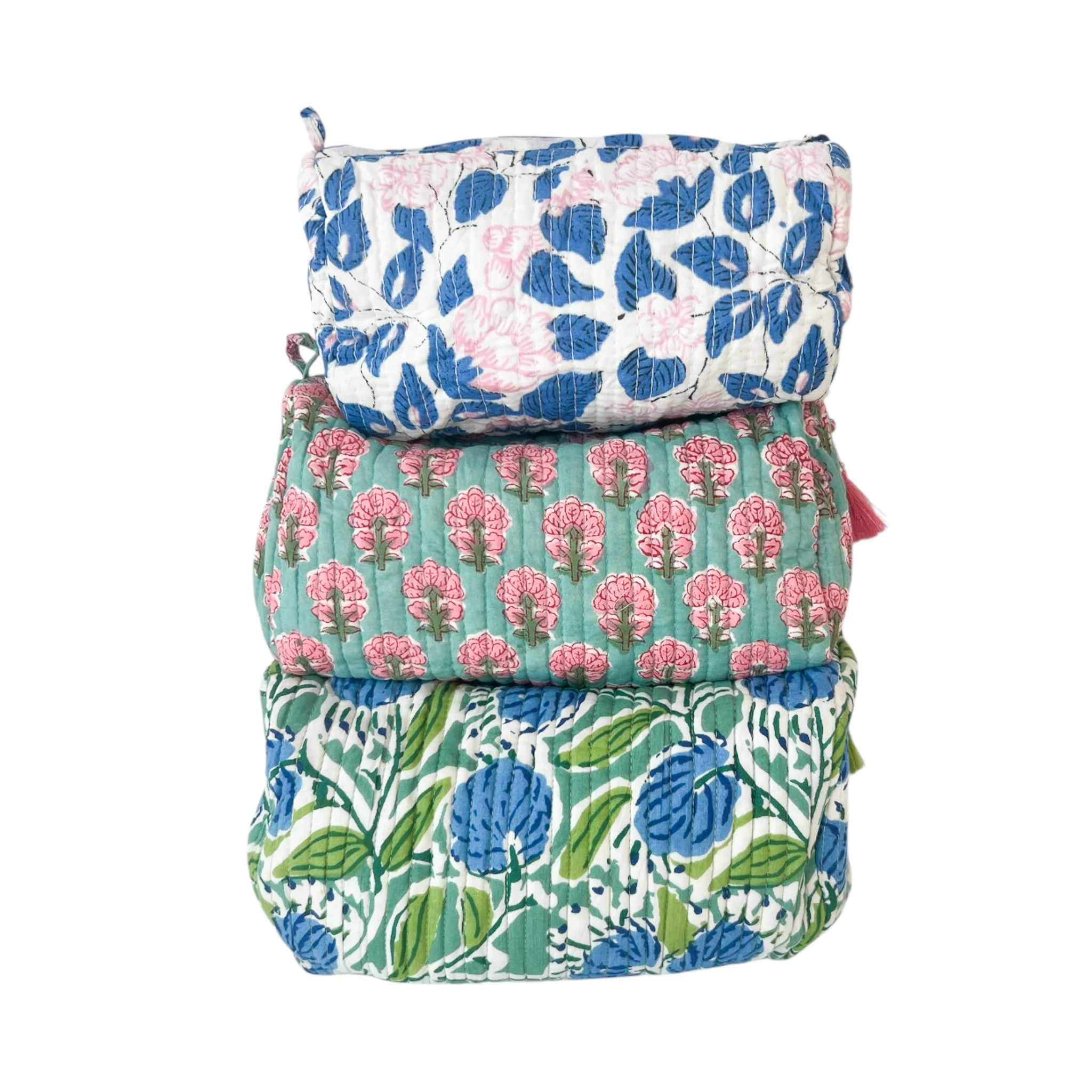 3 Piece Cosmetic Bag-Mixed Prints #18