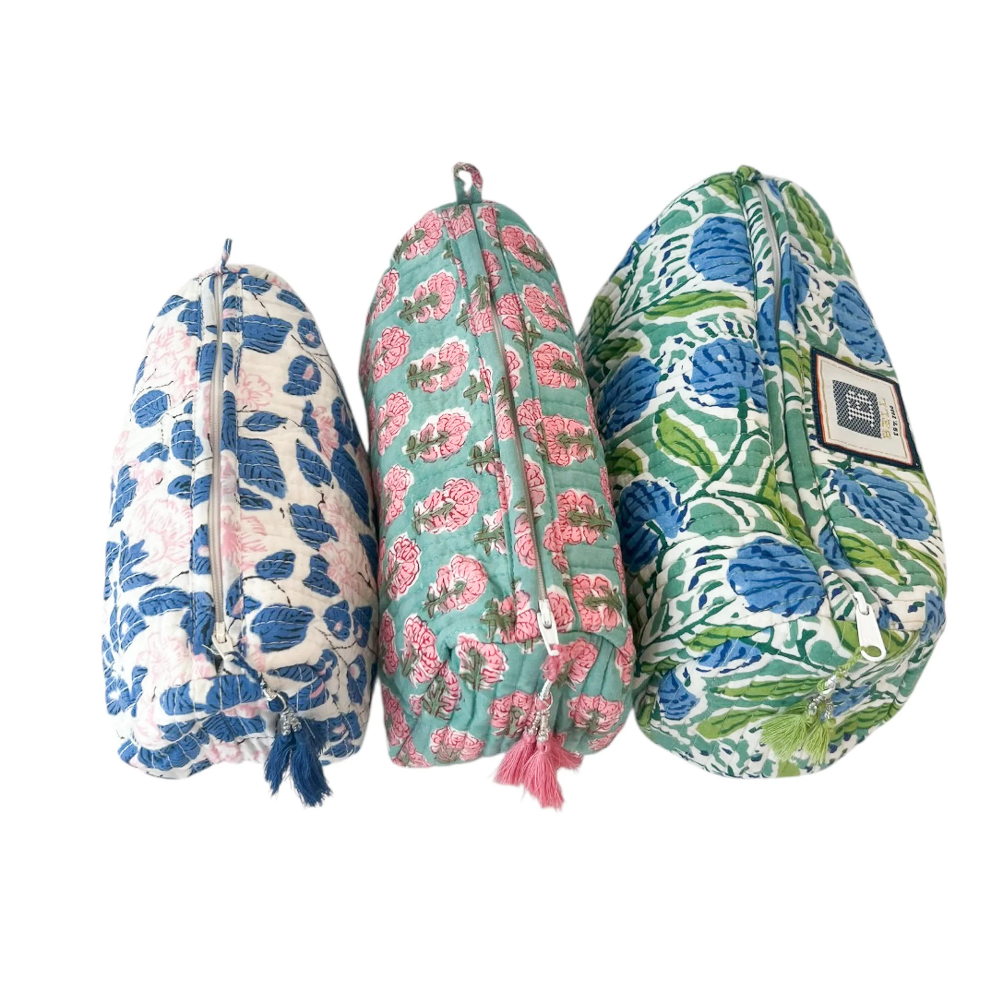 3 Piece Cosmetic Bag-Mixed Prints #18 - Image 3