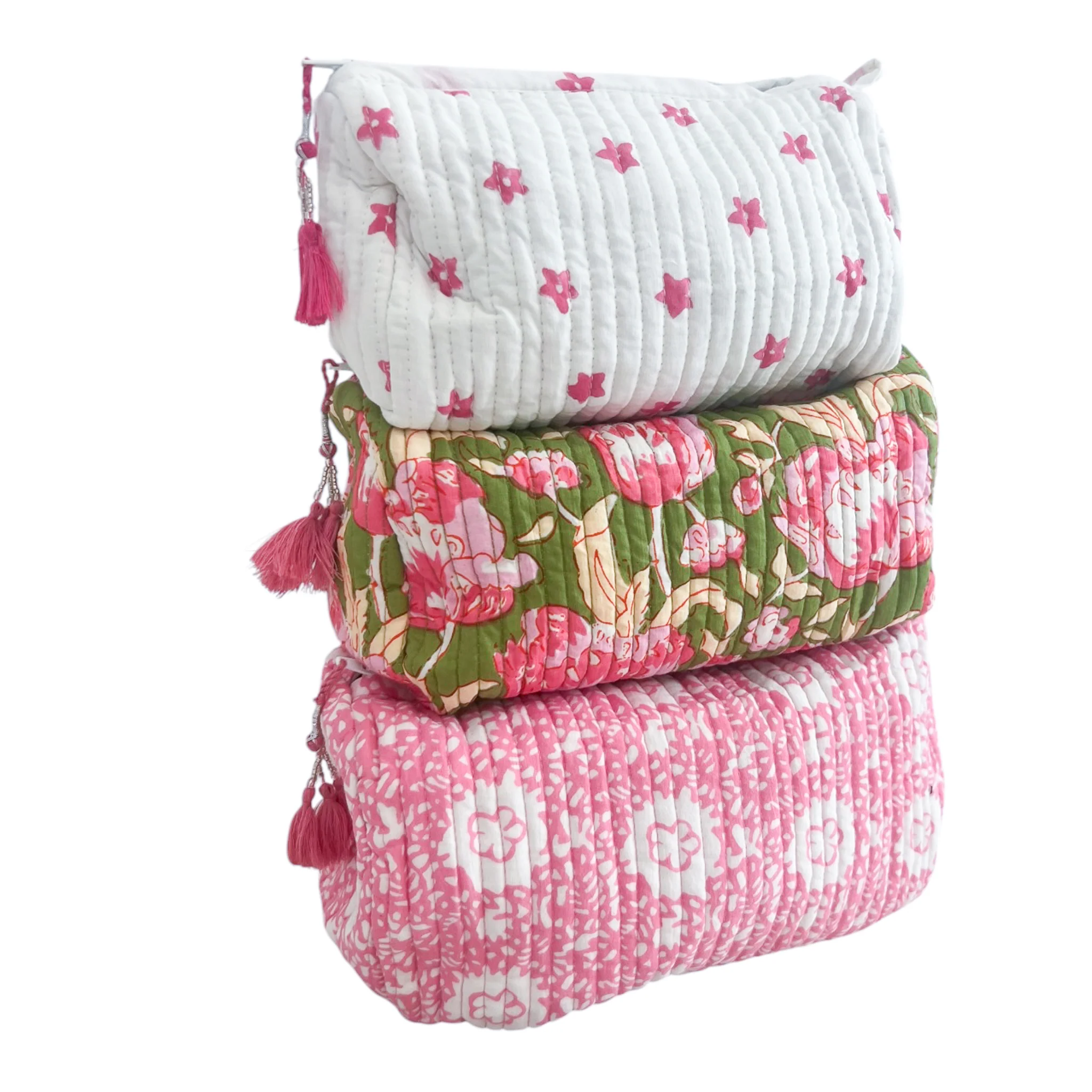 3 Piece Cosmetic Bag-Mixed Prints #35 - Image 2
