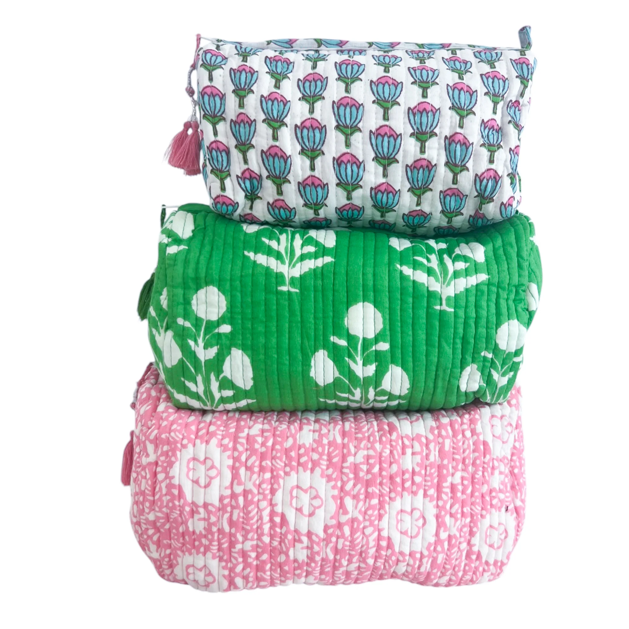 3 Piece Cosmetic Bag-Mixed Prints #36