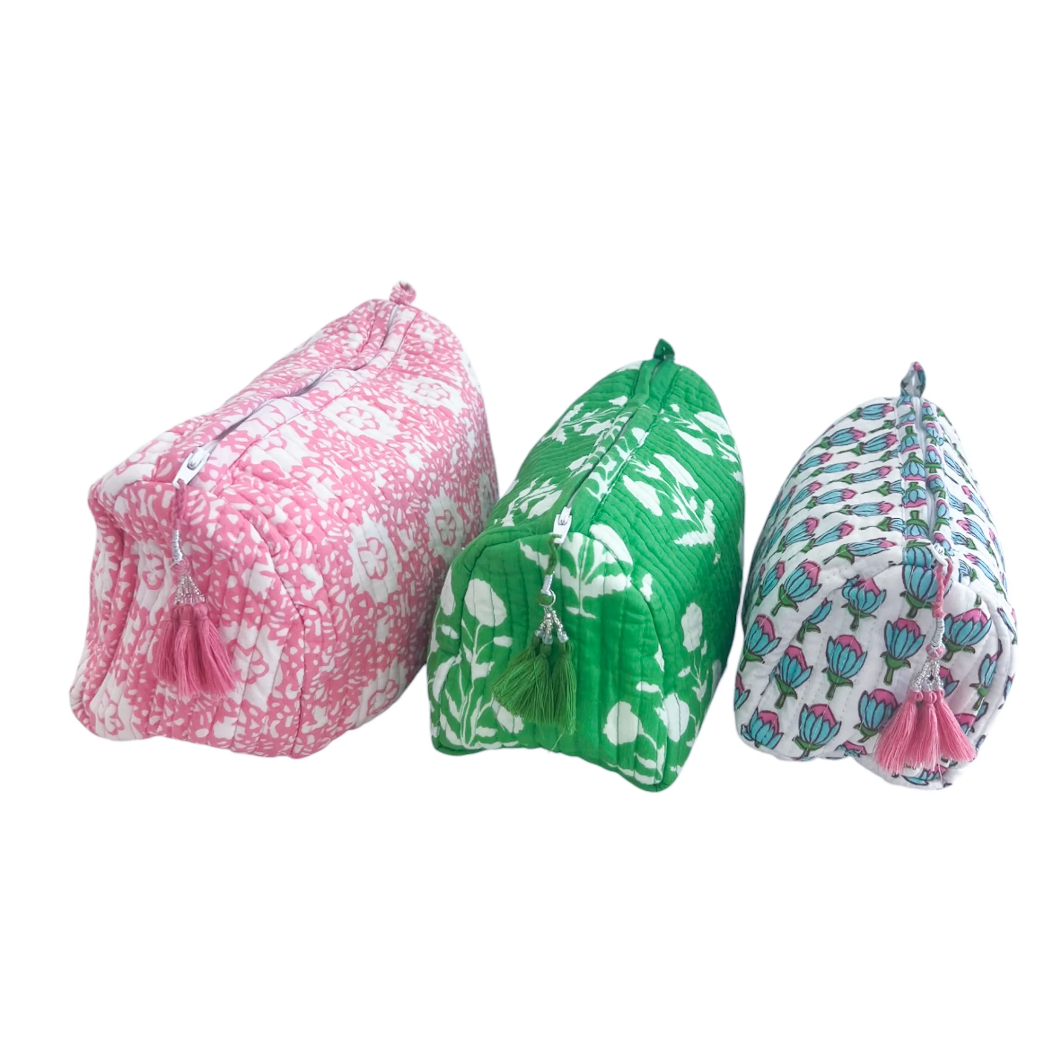 3 Piece Cosmetic Bag-Mixed Prints #36 - Image 3