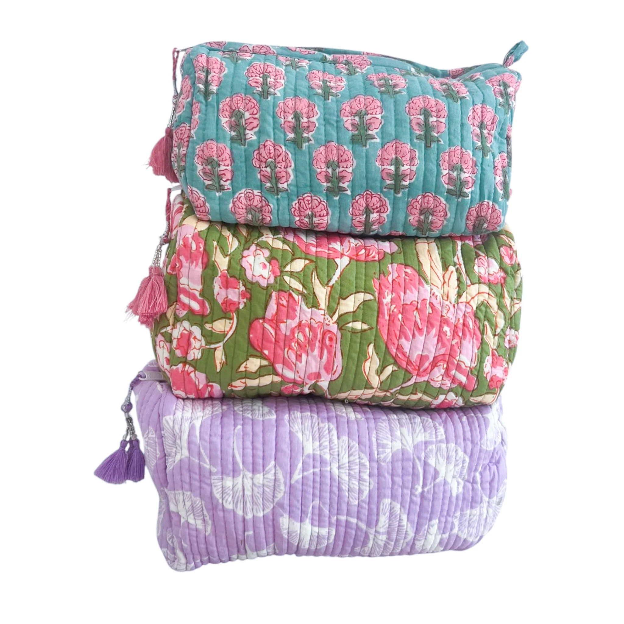 3 Piece Cosmetic Bag-Mixed Prints #37