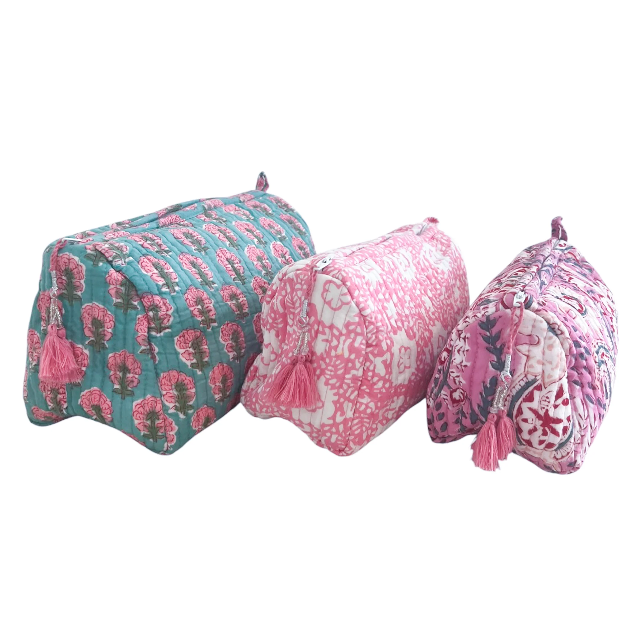 3 Piece Cosmetic Bag-Mixed Prints #39 - Image 2