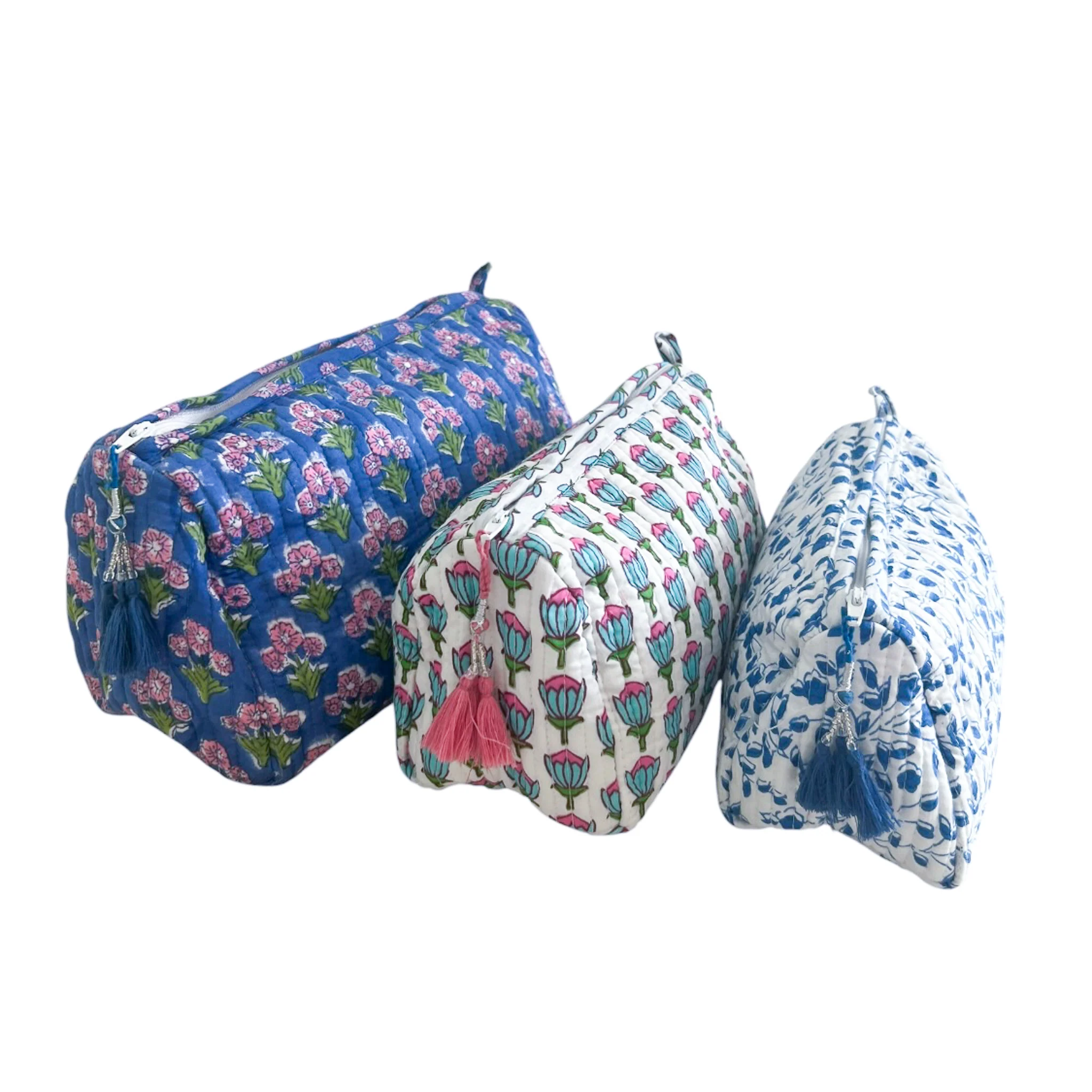 3 Piece Cosmetic Bag-Mixed Prints #42 - Image 3