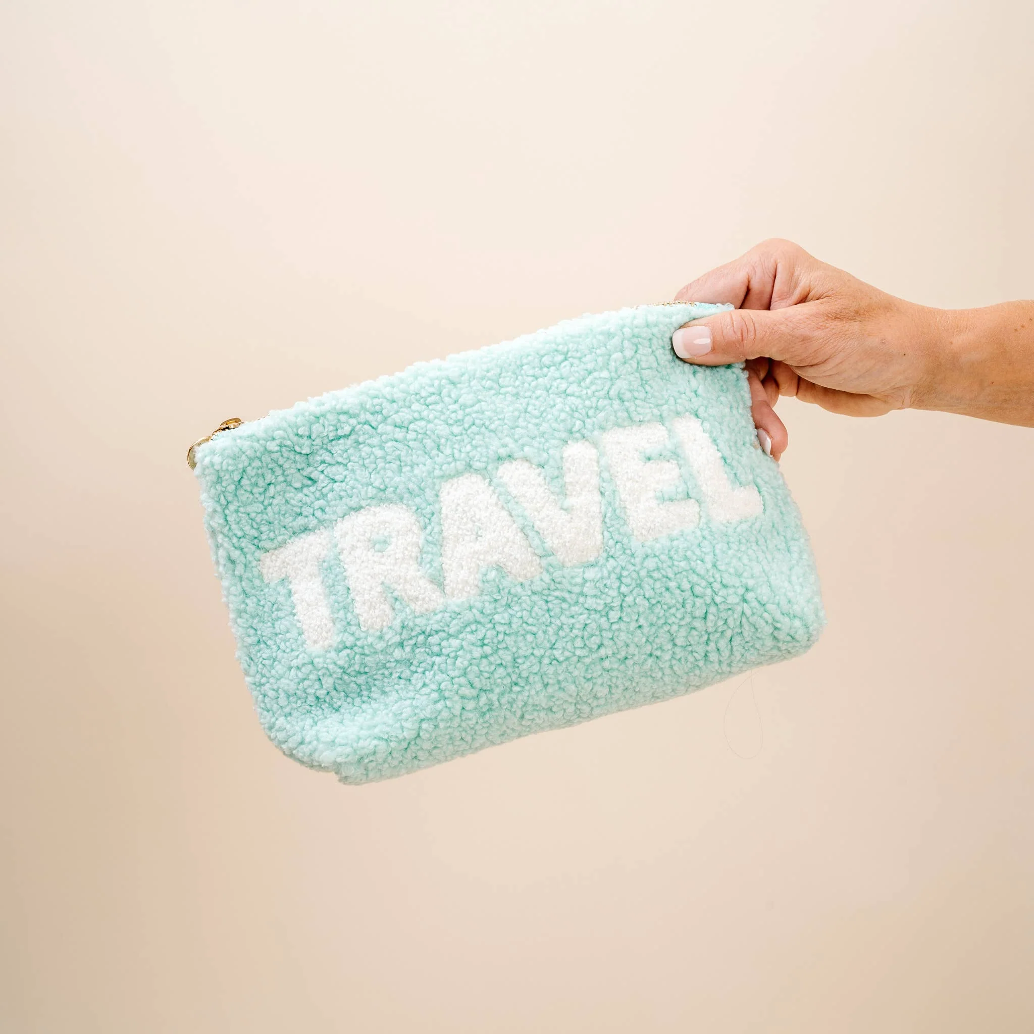Aqua Teddy Pouch - Travel - Image 2