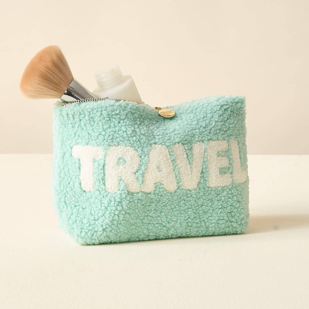 Aqua Teddy Pouch - Travel - Image 4