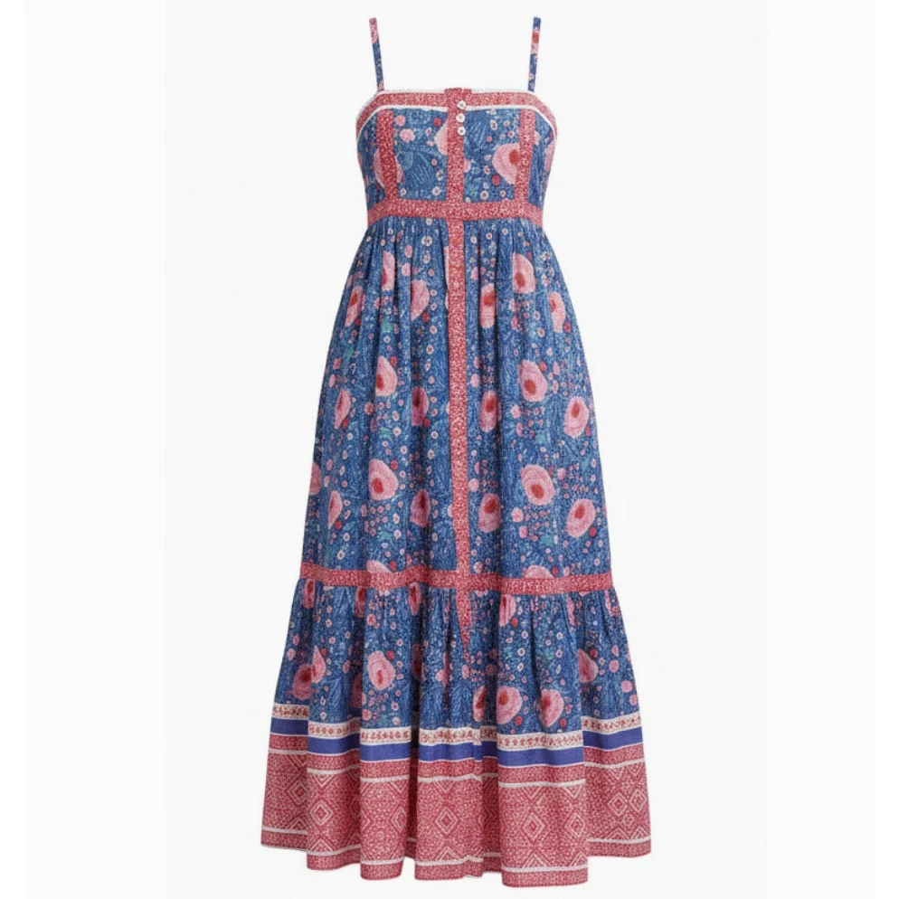 Lucky maxi dress with pockets