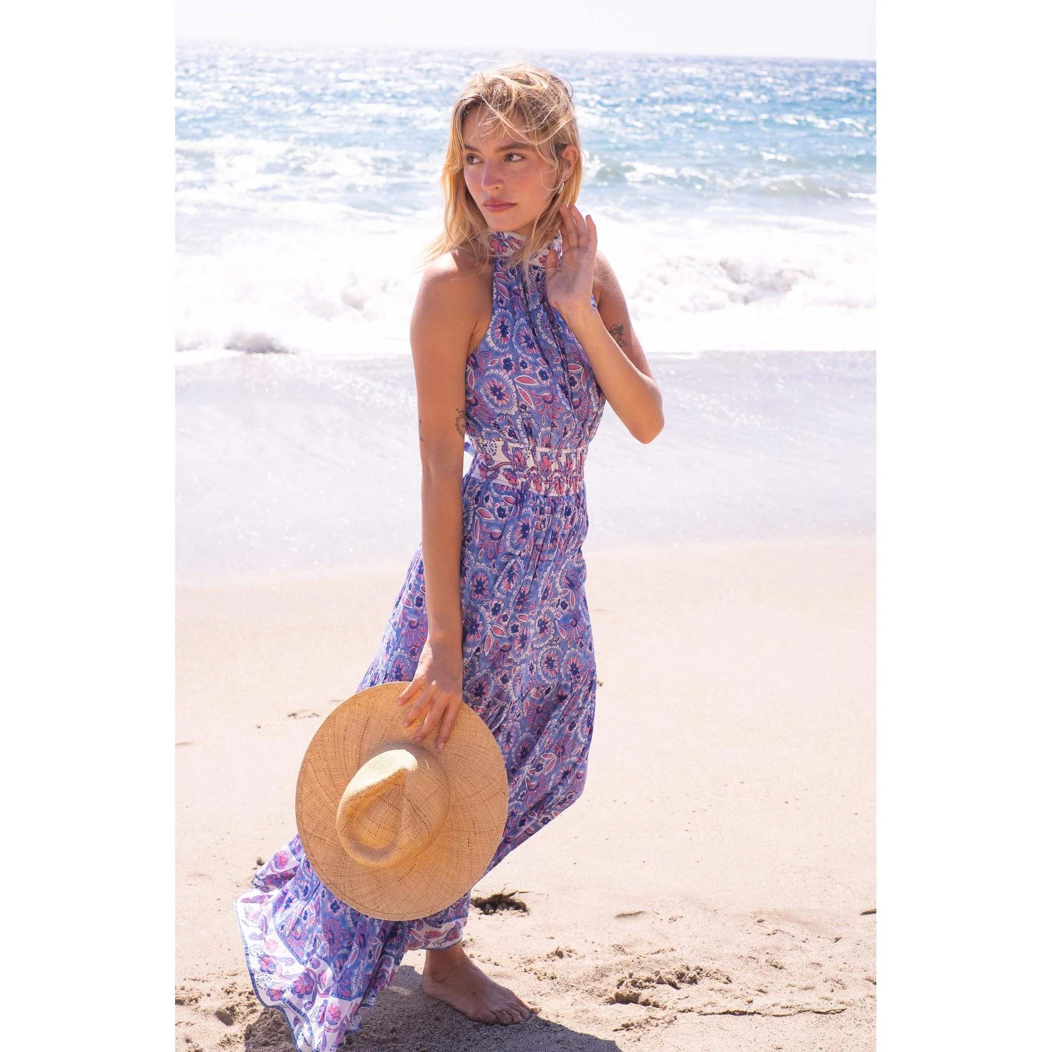 Bella Halter Dress - Image 3