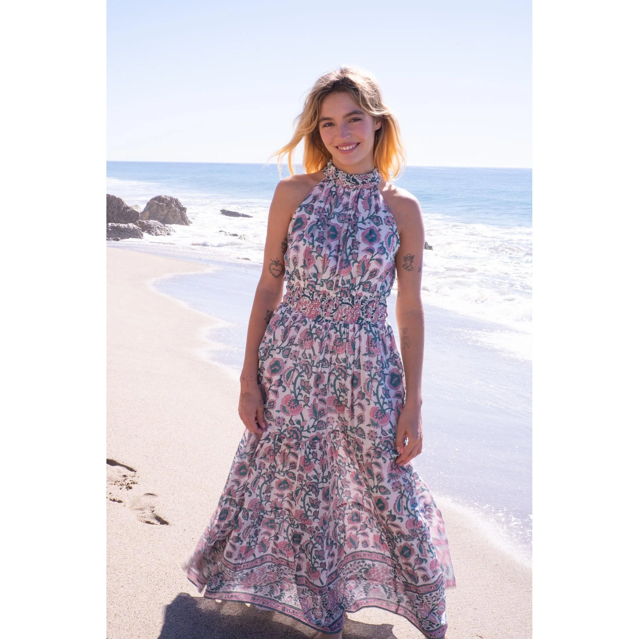 Bella Halter Dress - Image 12