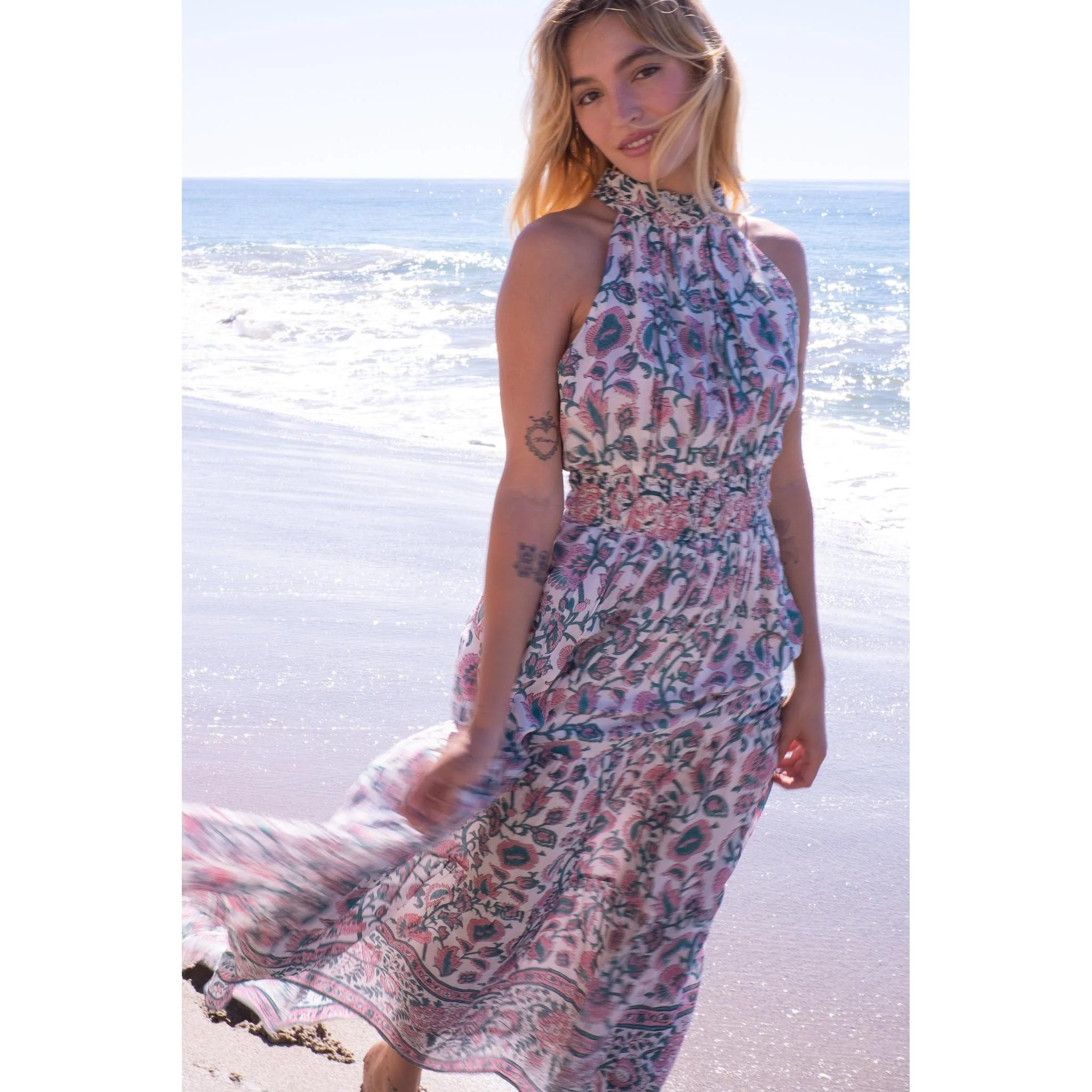 Bella Halter Dress - Image 13
