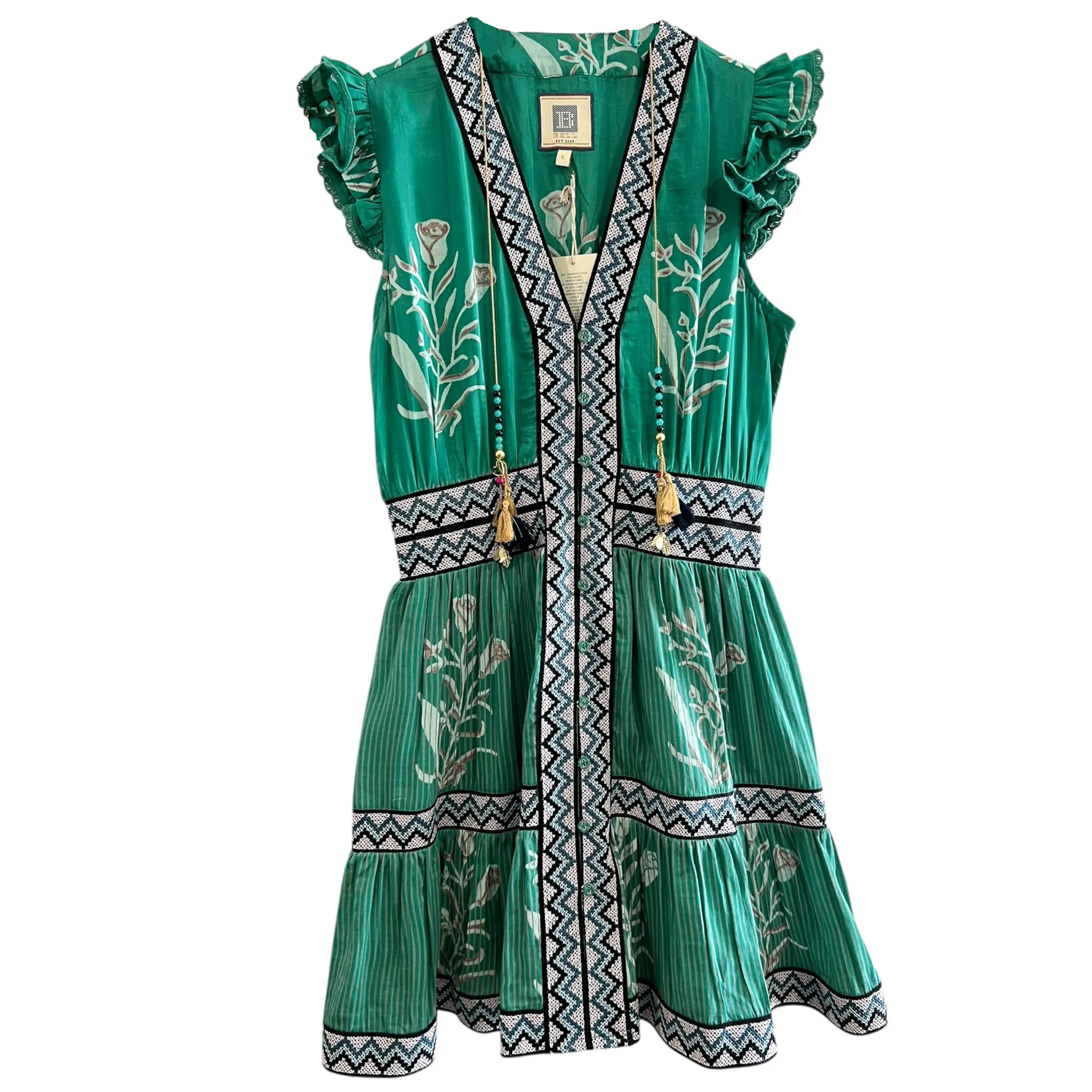 Beth Mini Dress (As Seen On Piper In The White Lotus) - Image 3