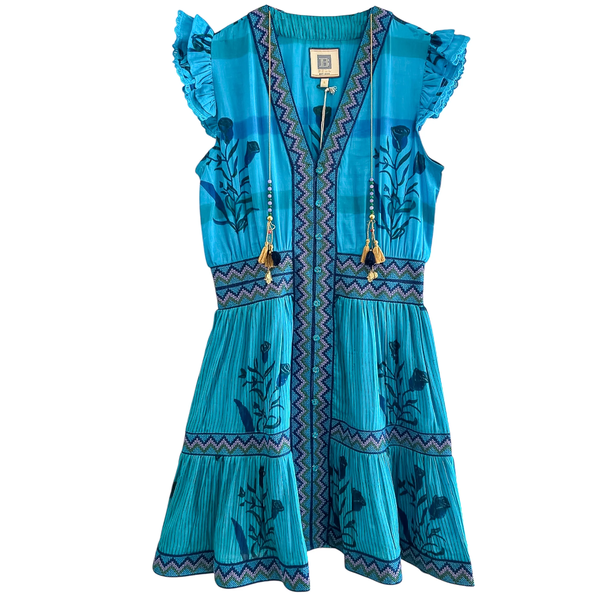 Beth Mini Dress (As Seen On Piper In The White Lotus) - Image 3