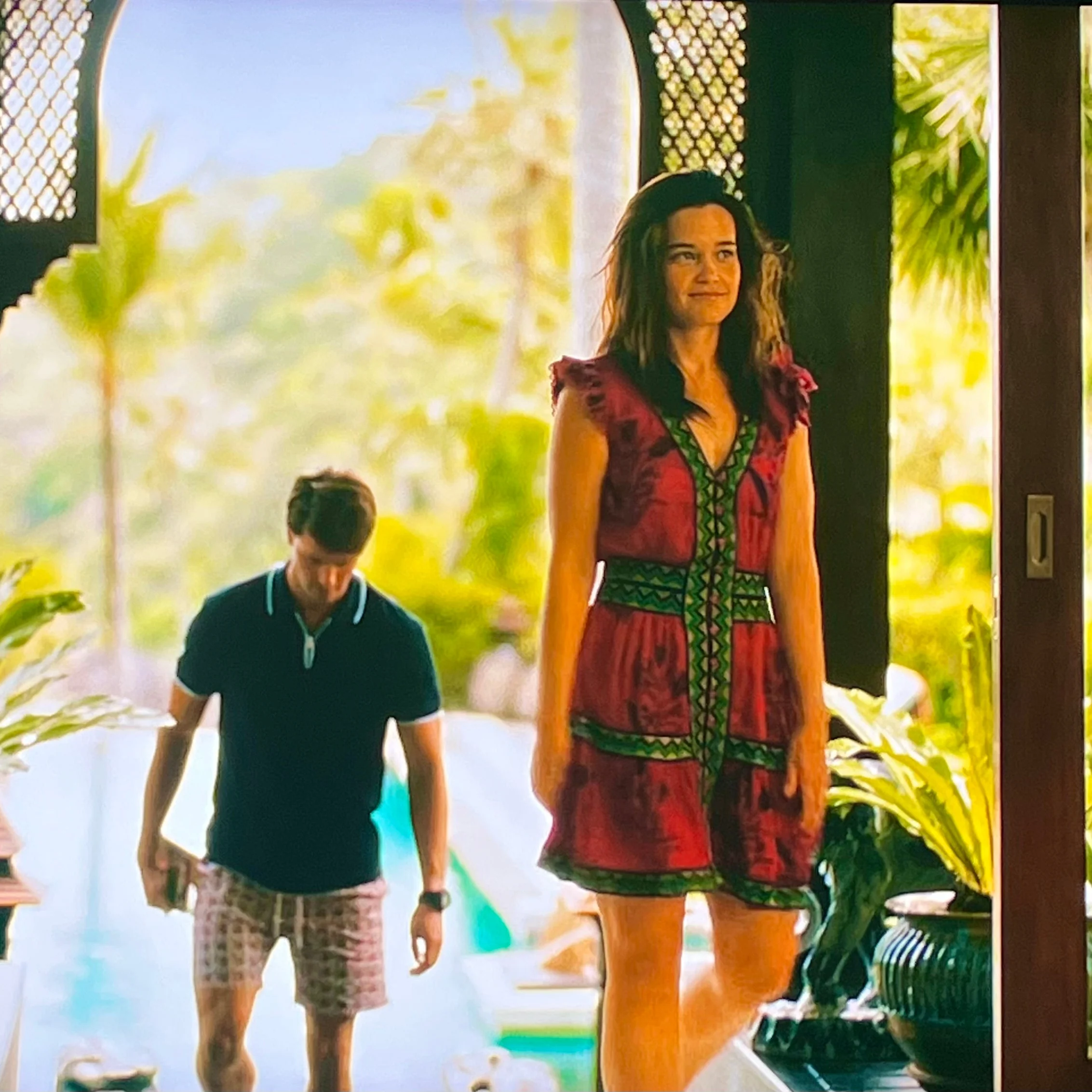 Beth Mini Dress (As Seen On Piper In The White Lotus) - Image 2