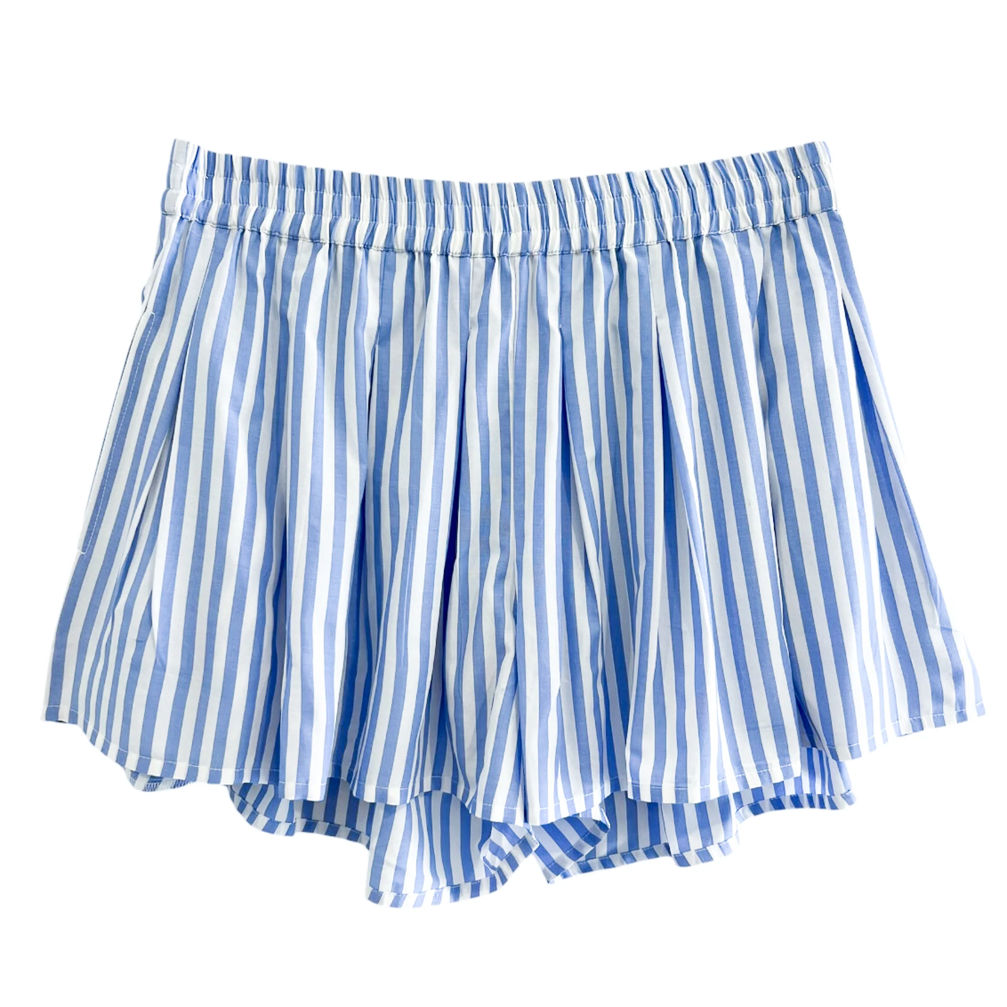 Blue Striped Shorts - Image 2