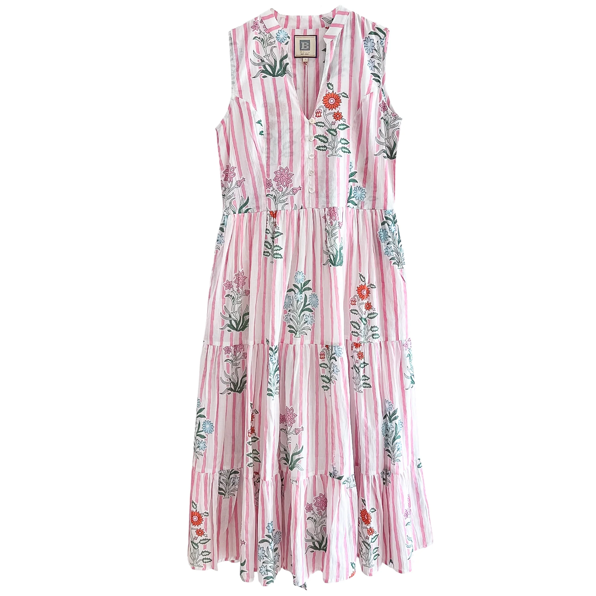 Cassidy Cotton Midi Dress - Image 2