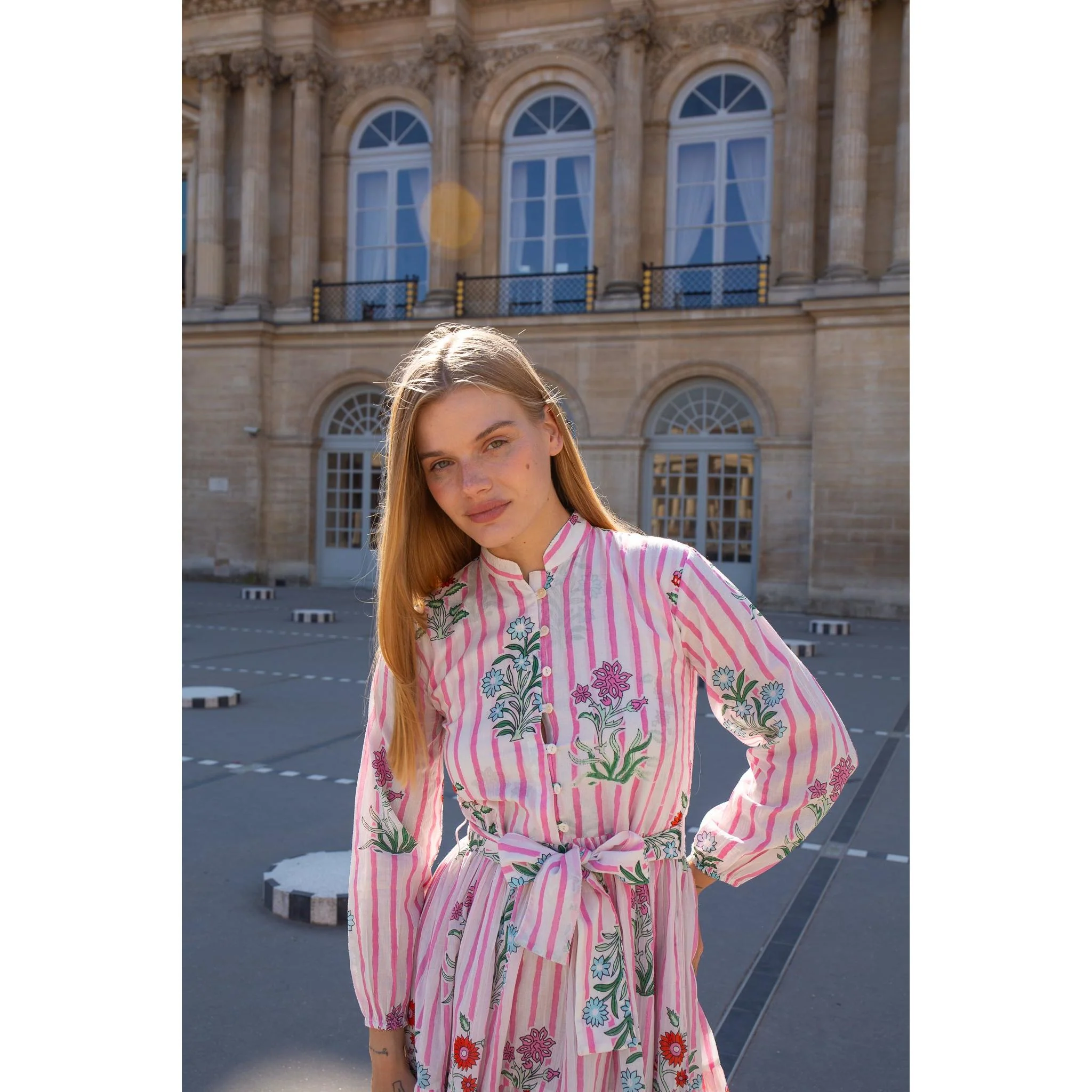 Celeste Cotton Mini Dress - Image 5