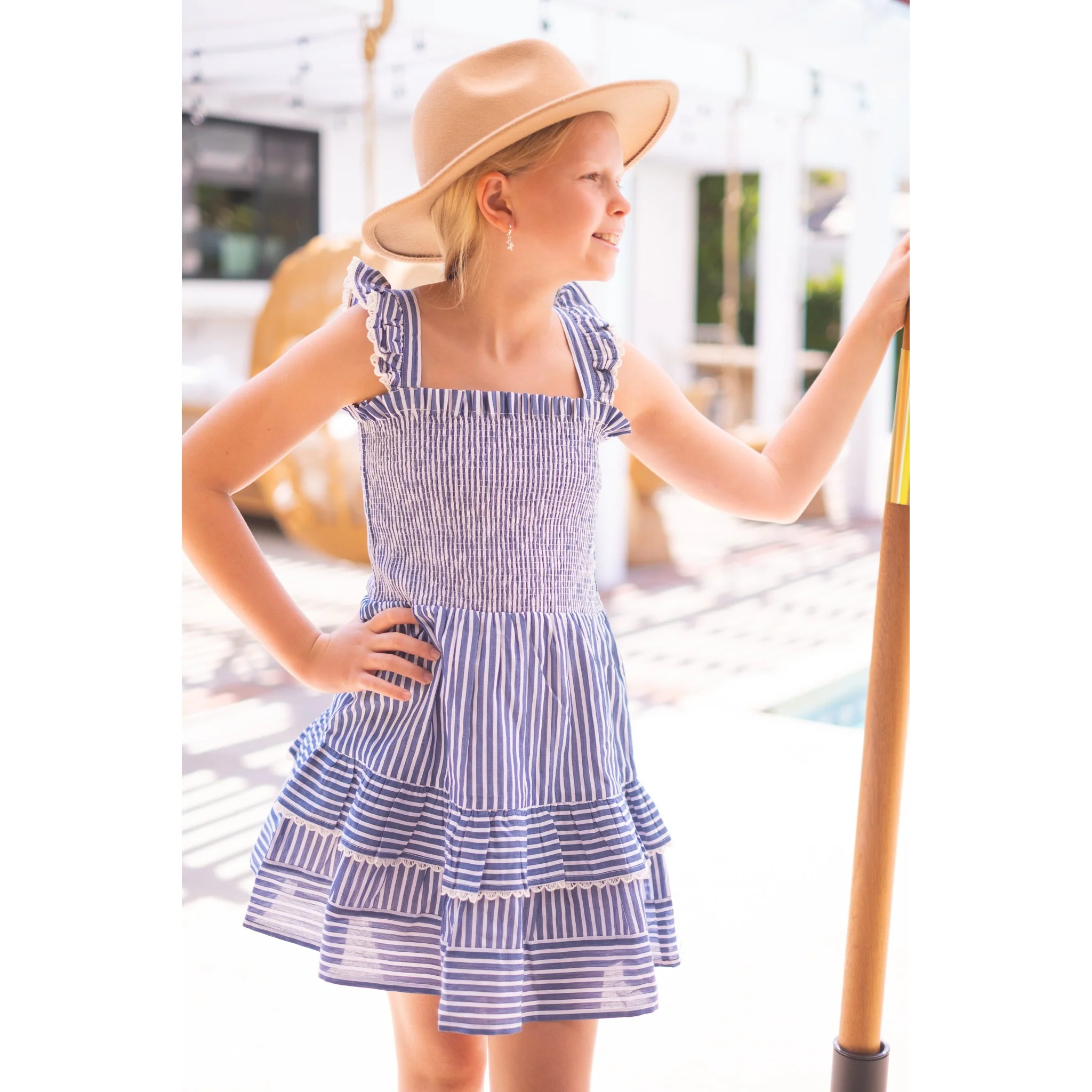Girls Christine Mini Dress - Image 8