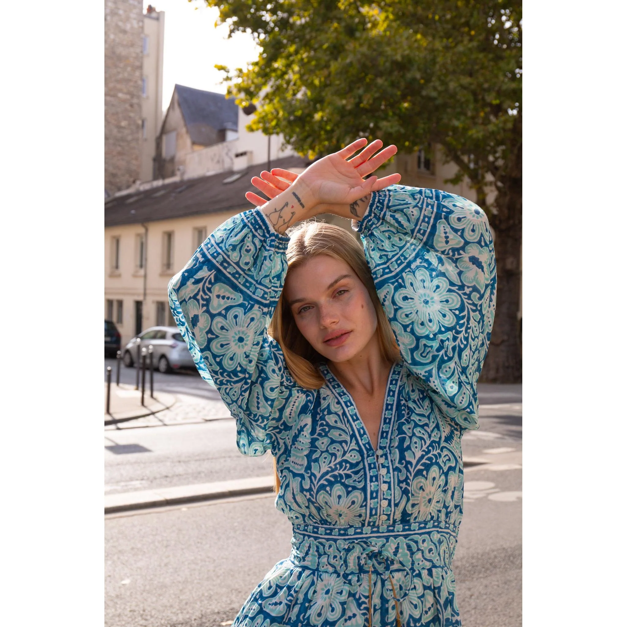 Clover Mini Dress - Image 11