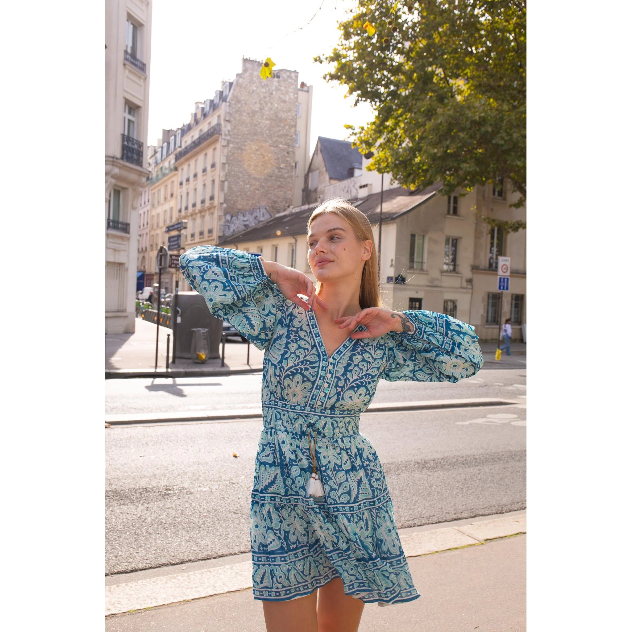Clover Mini Dress - Image 4