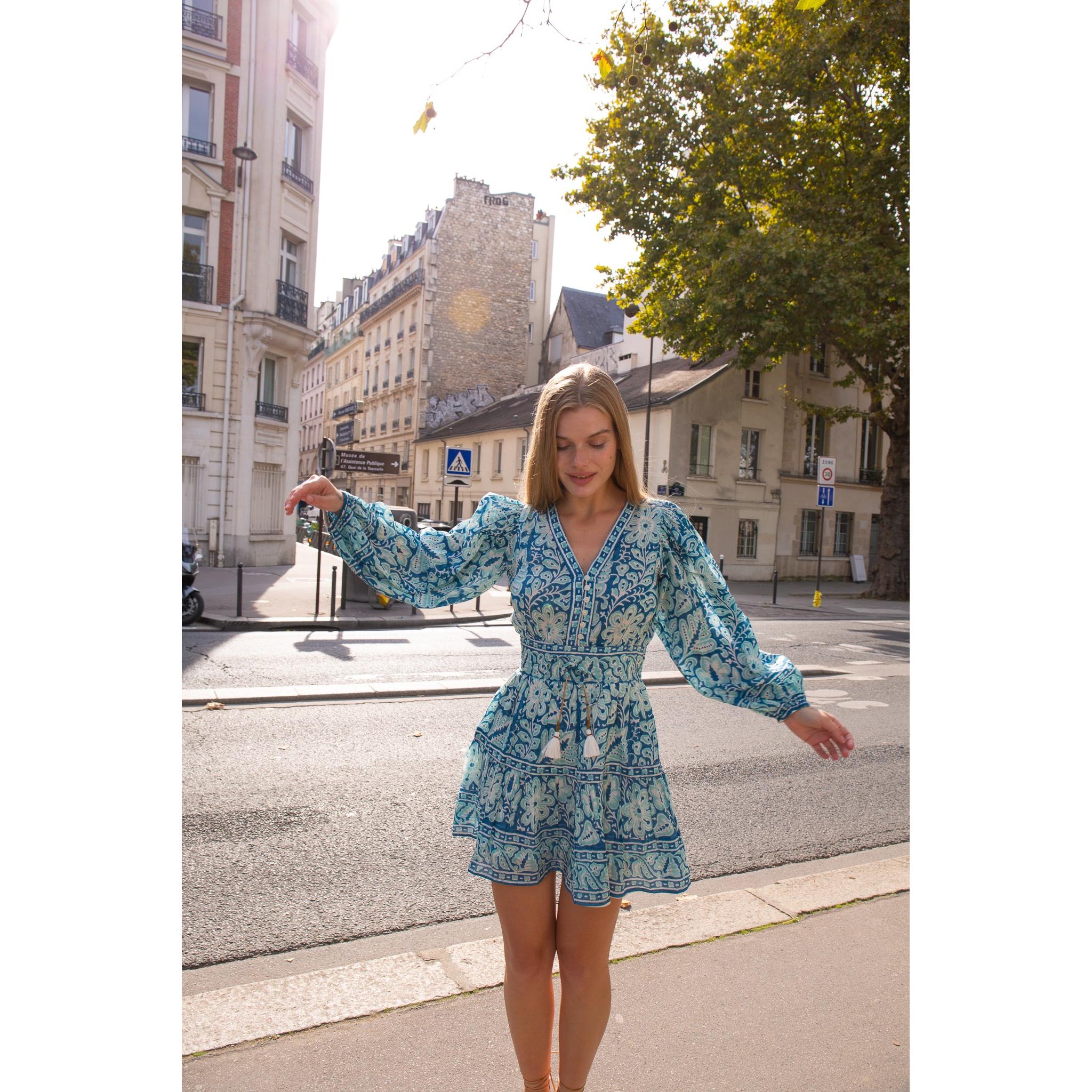 Clover Mini Dress - Image 7