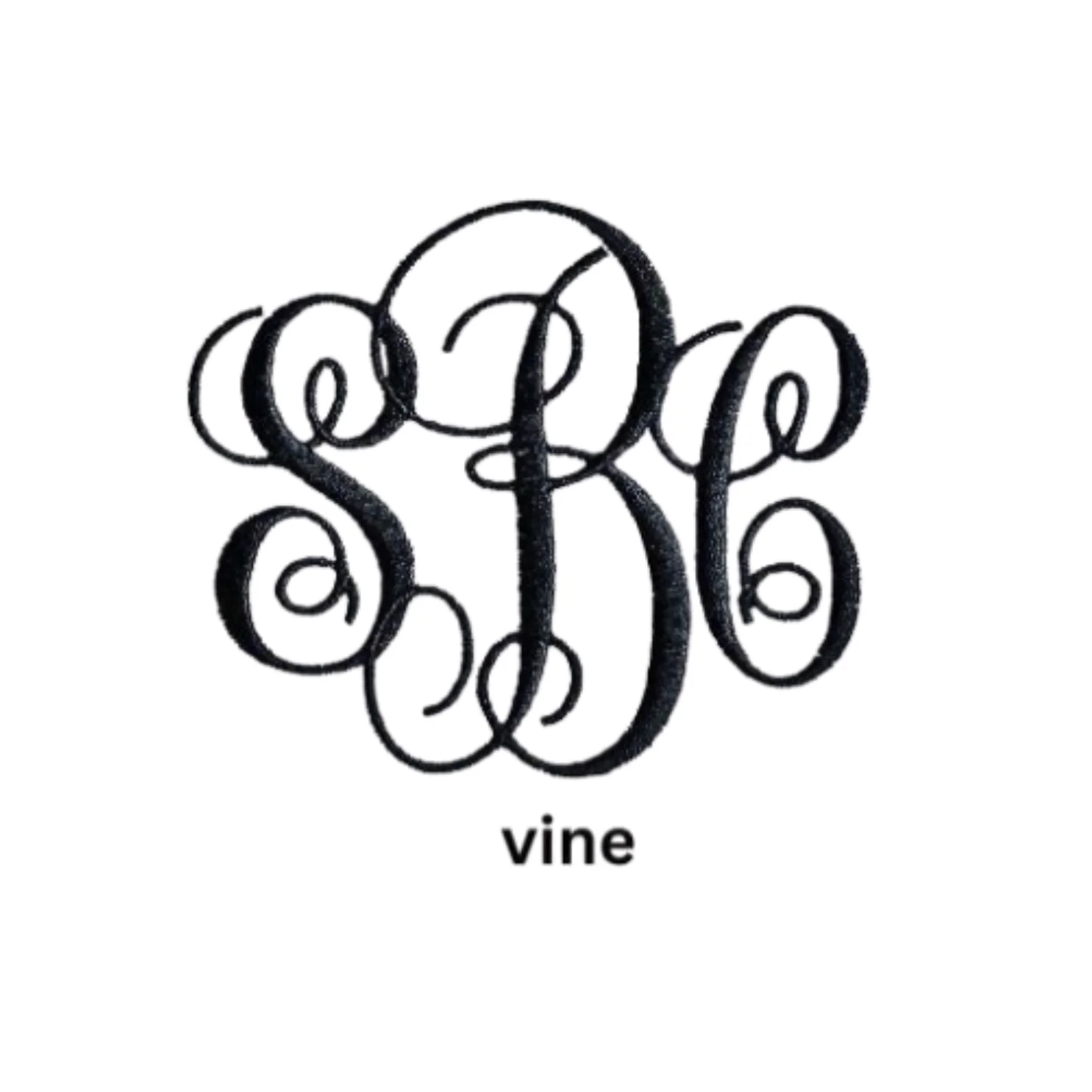 Vine Monogram