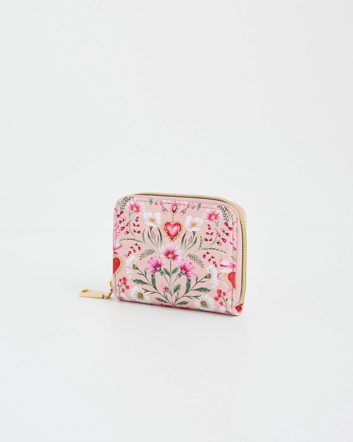 Floral Heart Pink Purse - Image 6