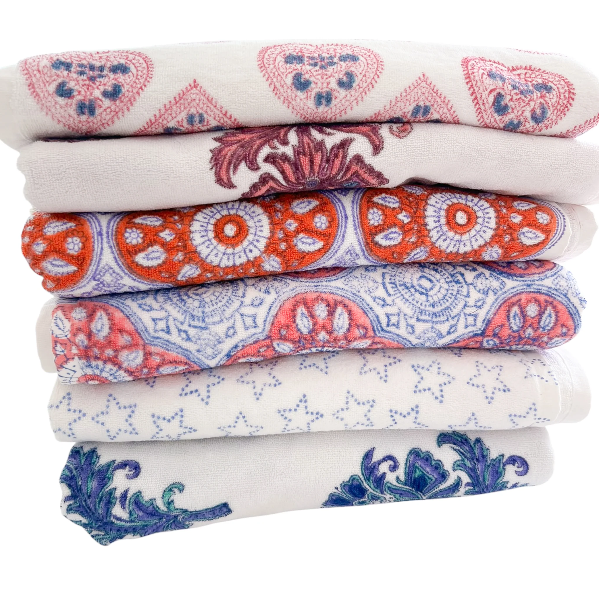 Light Blue Star Towel - Image 8