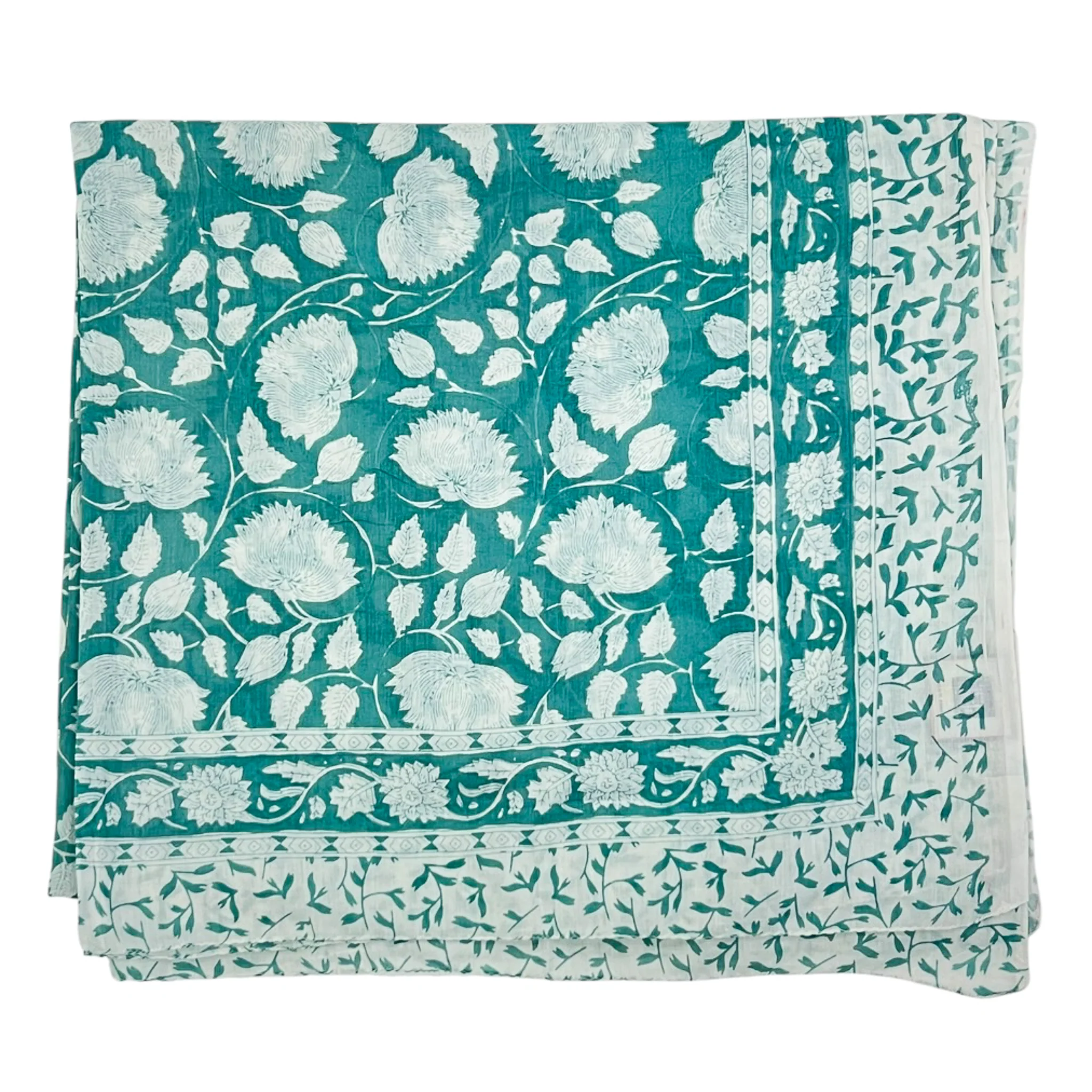Green Print Sarong