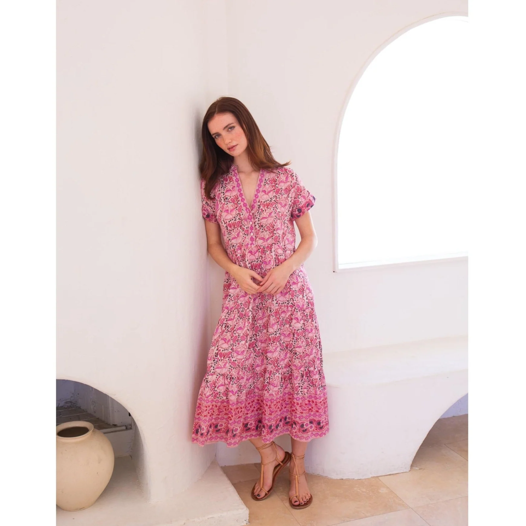 Kat Midi Dress - Image 3
