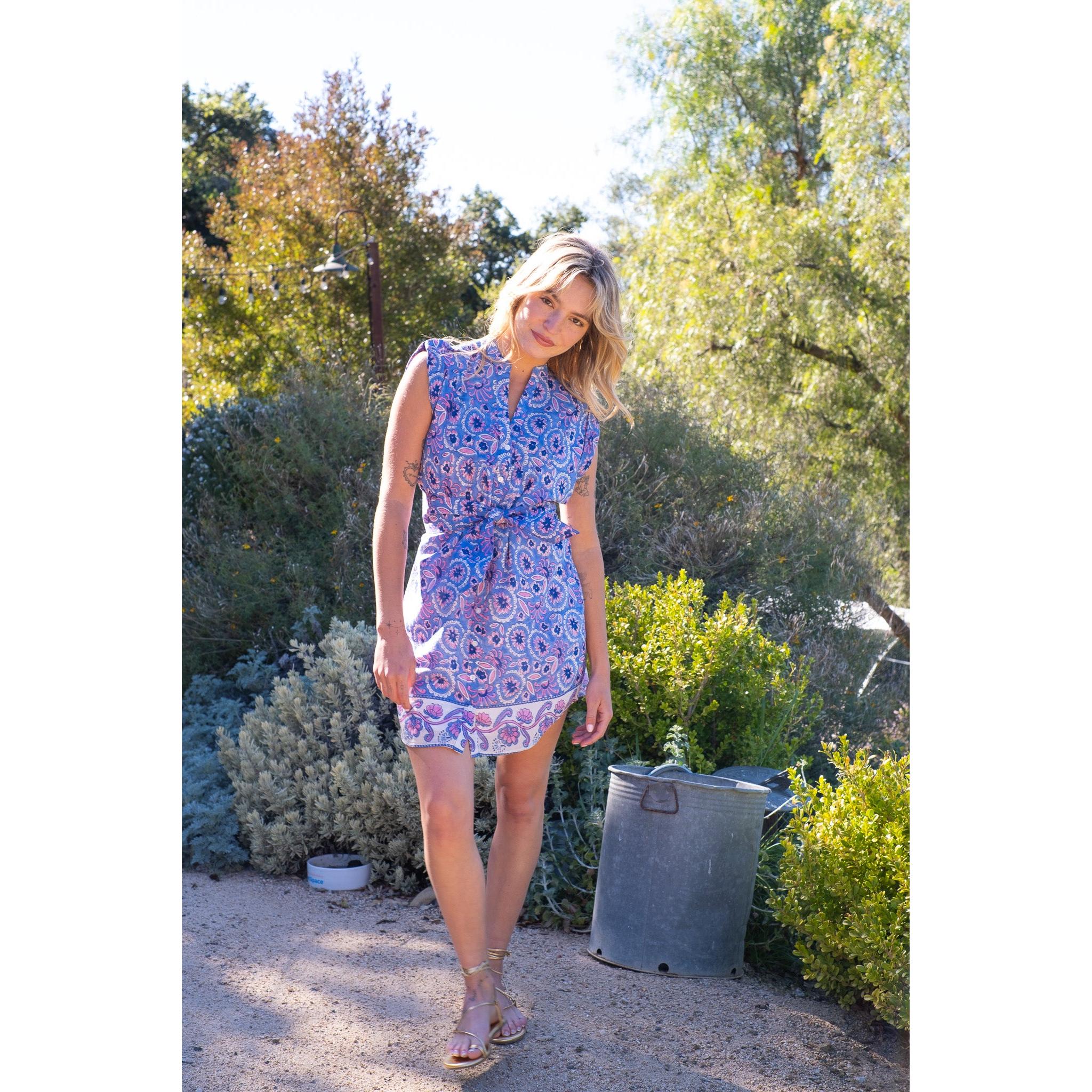 Kat Mini Shirt Dress with Belt - Image 6