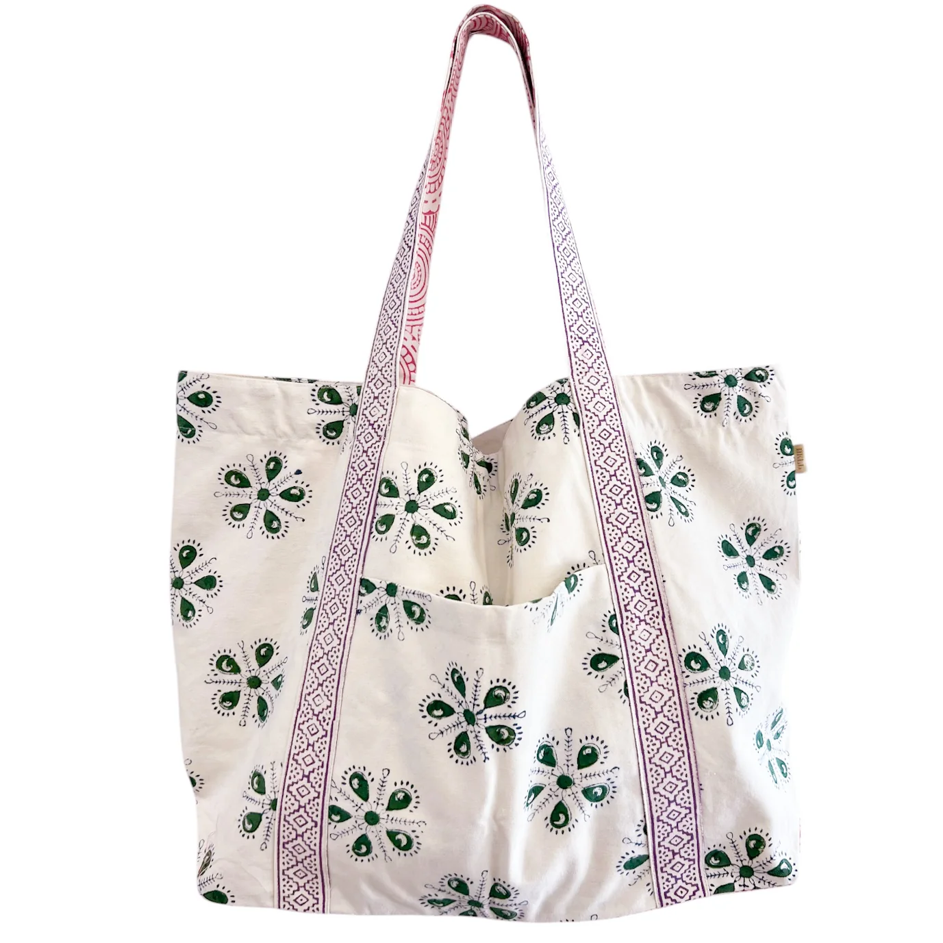 Large Beach Bag with Hat Holder - Image 4