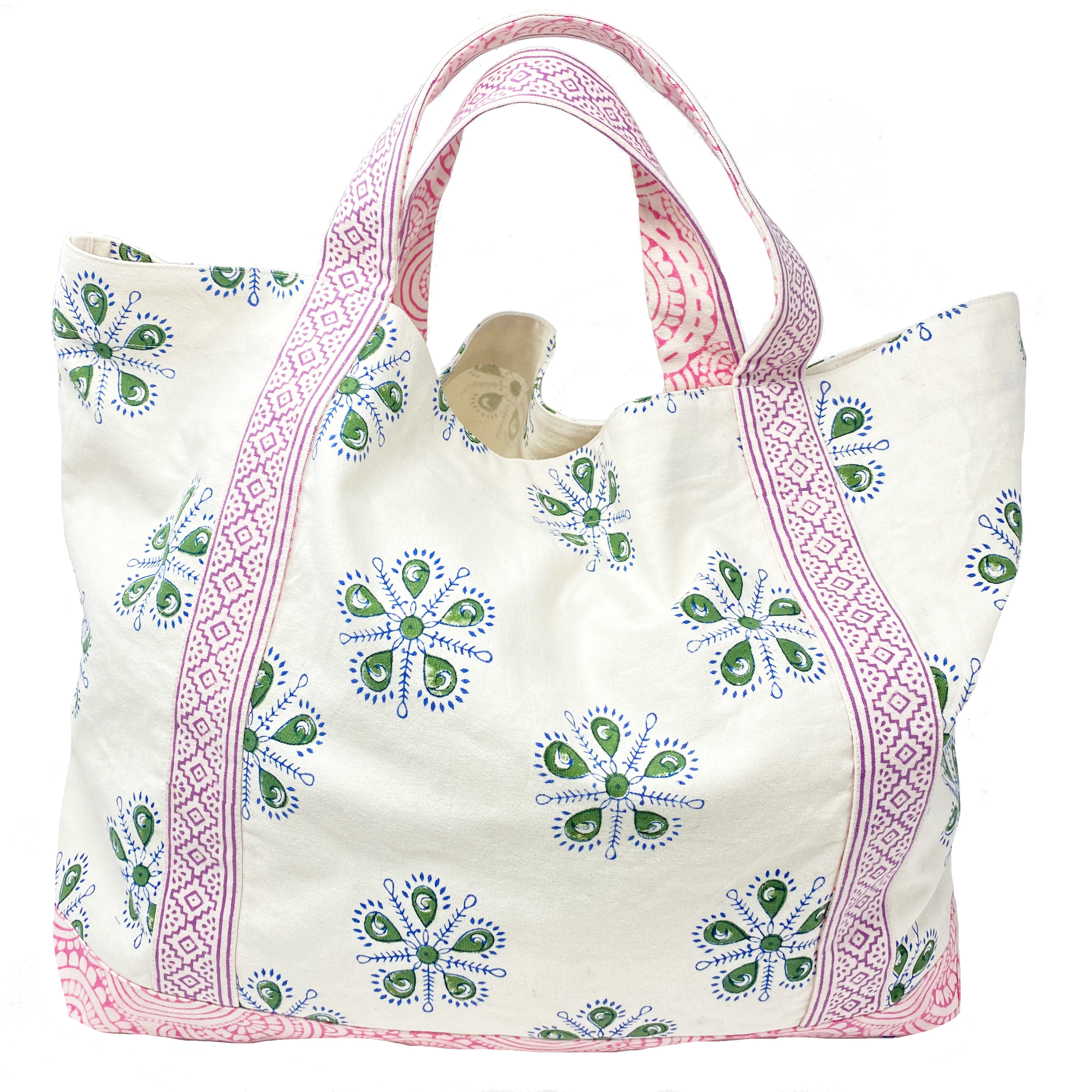 Large Beach Bag with Hat Holder - Image 5