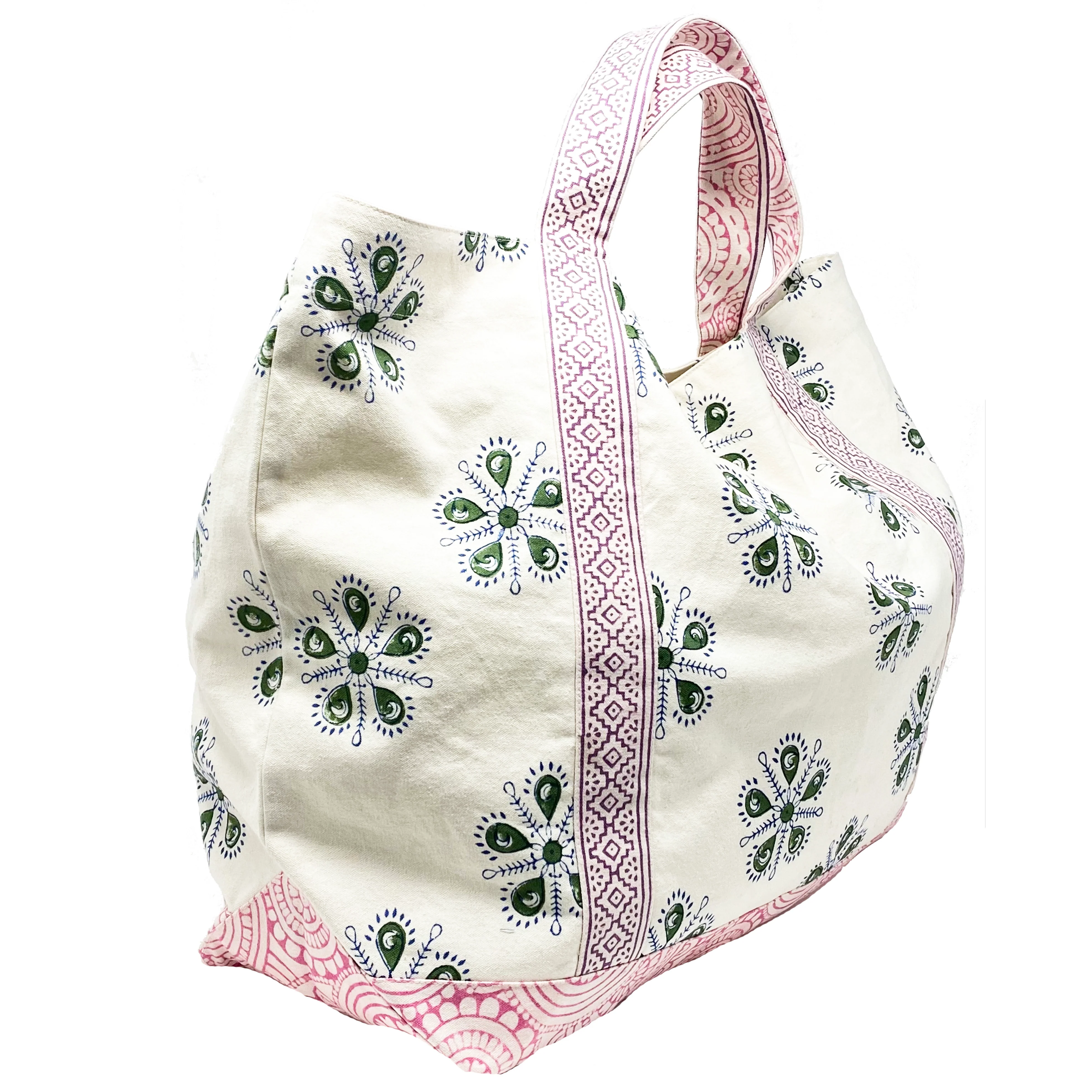 Large Beach Bag with Hat Holder - Image 8