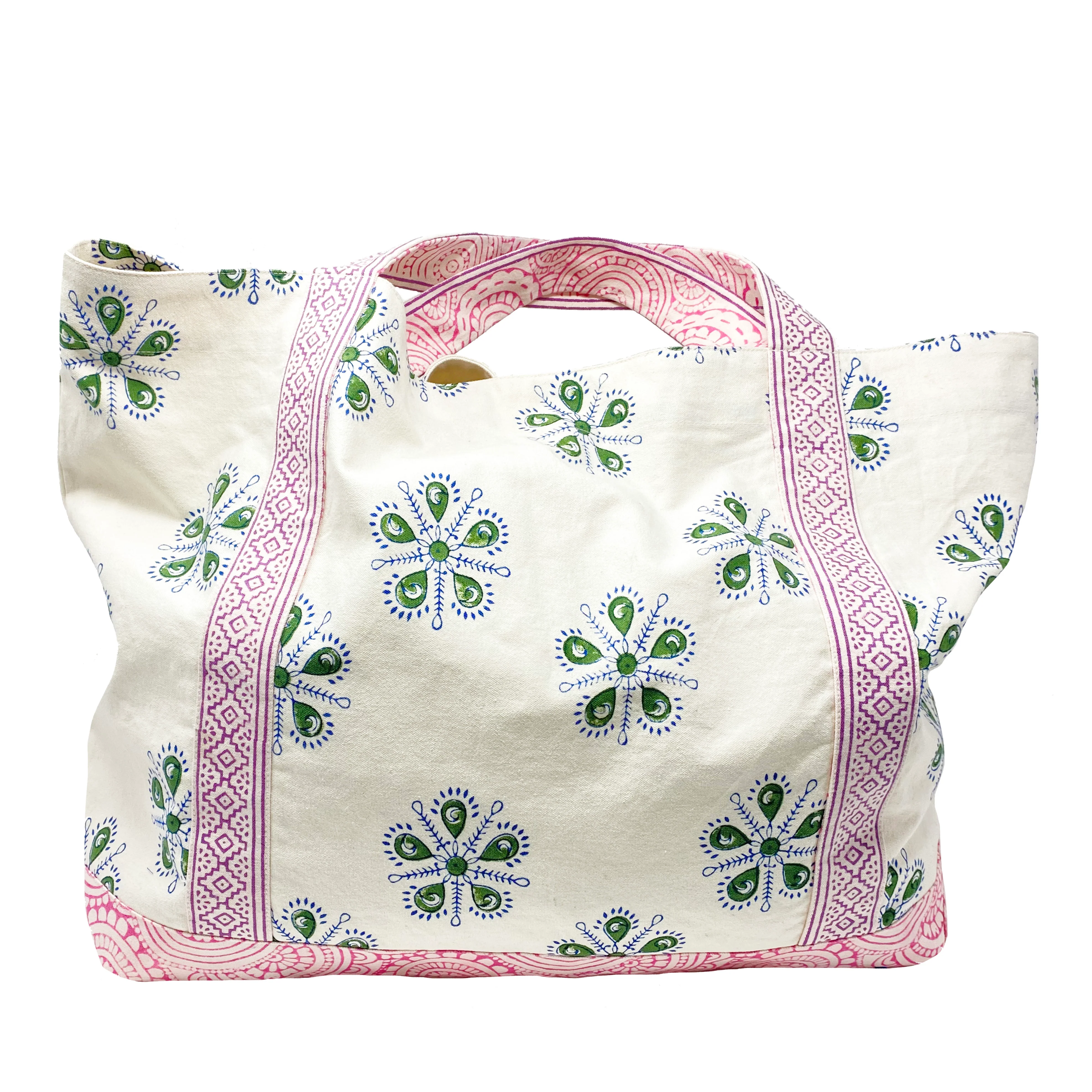 Large Beach Bag with Hat Holder - Image 9