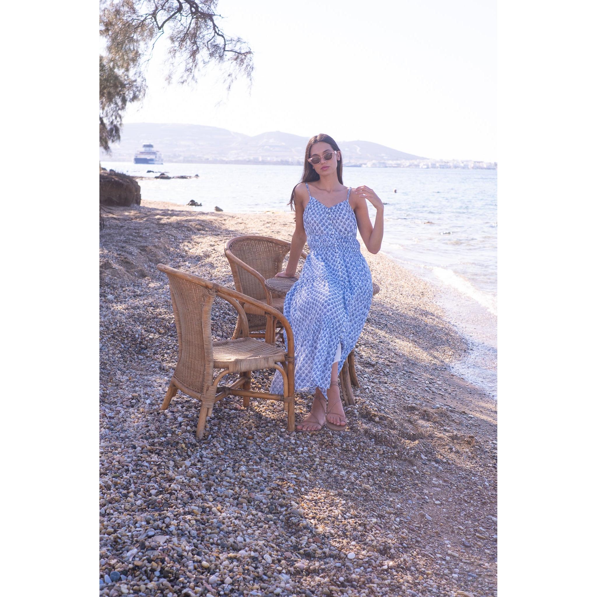 Liza Cotton Midi Dress - Image 7