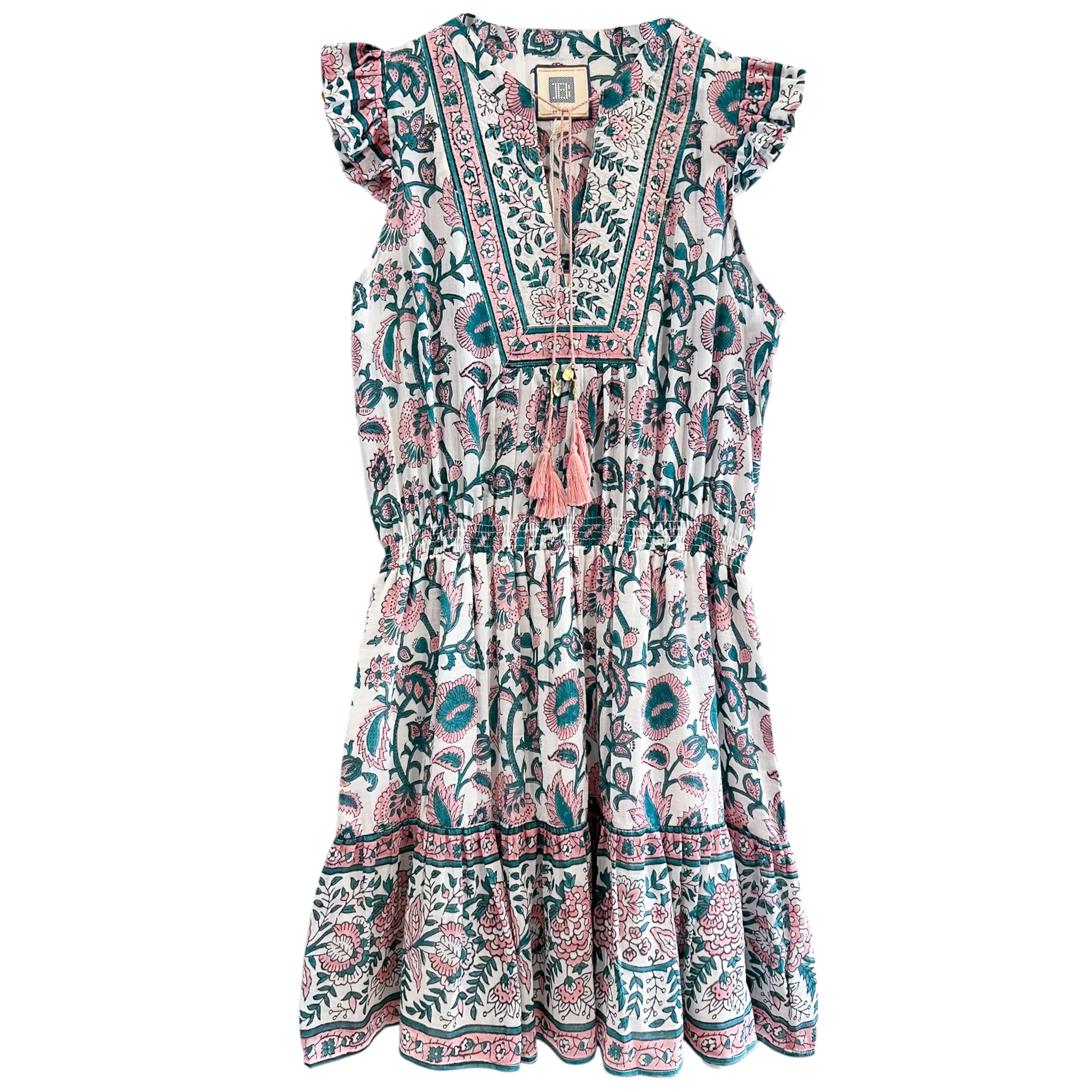 Lola Mini Flounce Dress - Image 3