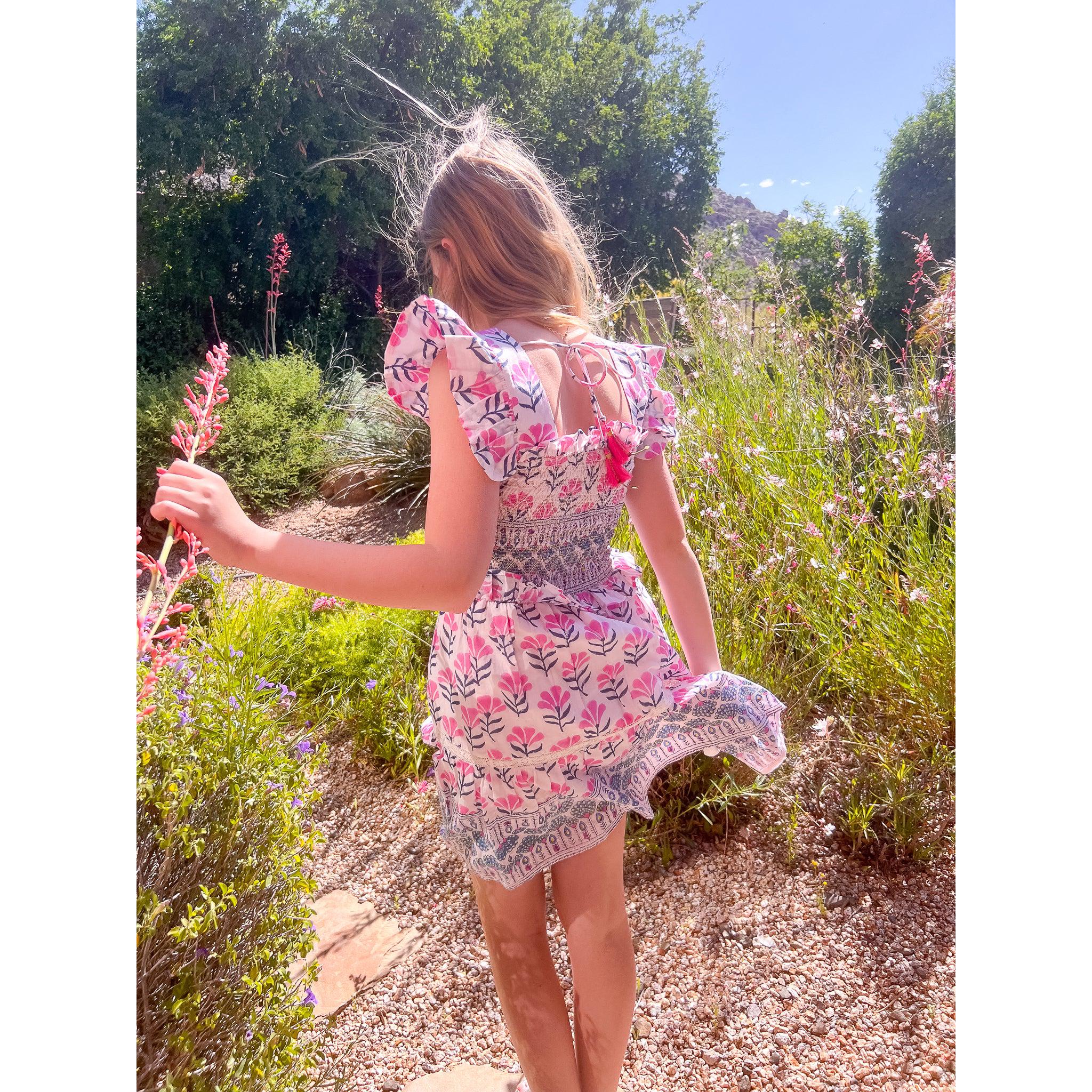 Girls Mandy Midi Dress - Image 7