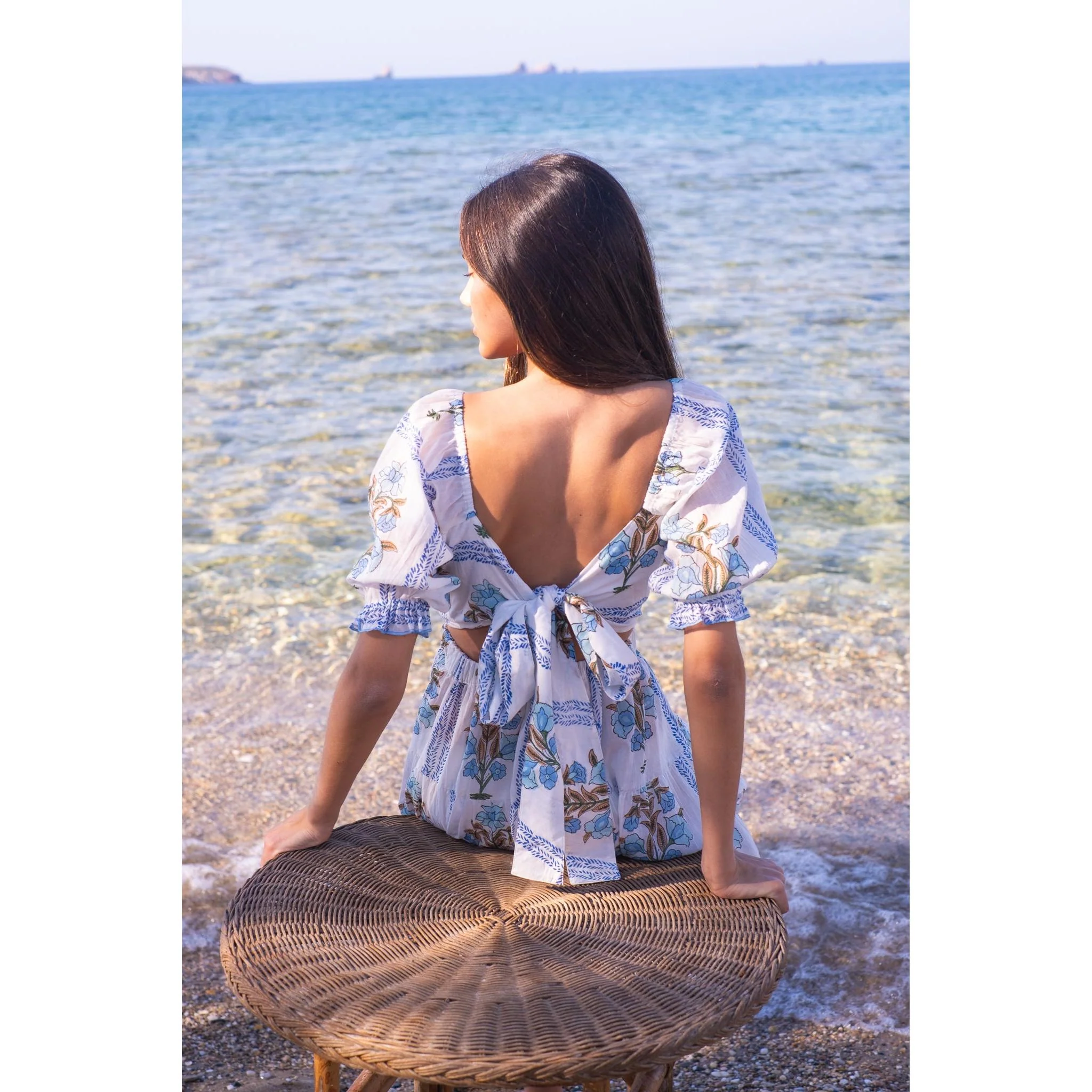 Margo Cotton Mini Dress - Image 6