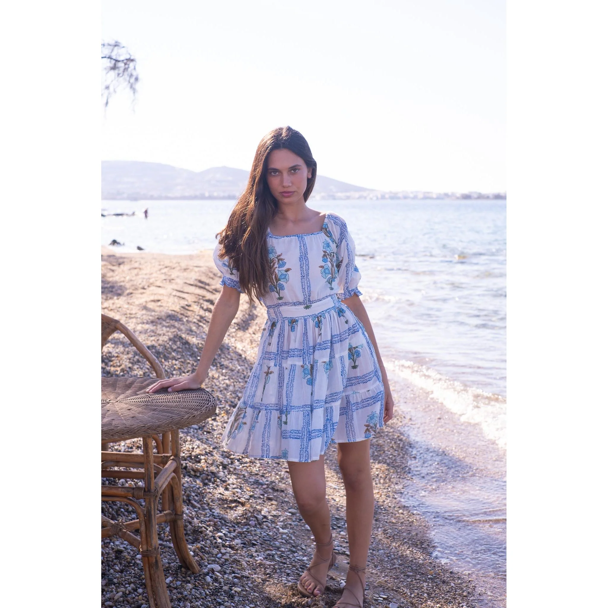 Margo Cotton Mini Dress - Image 7