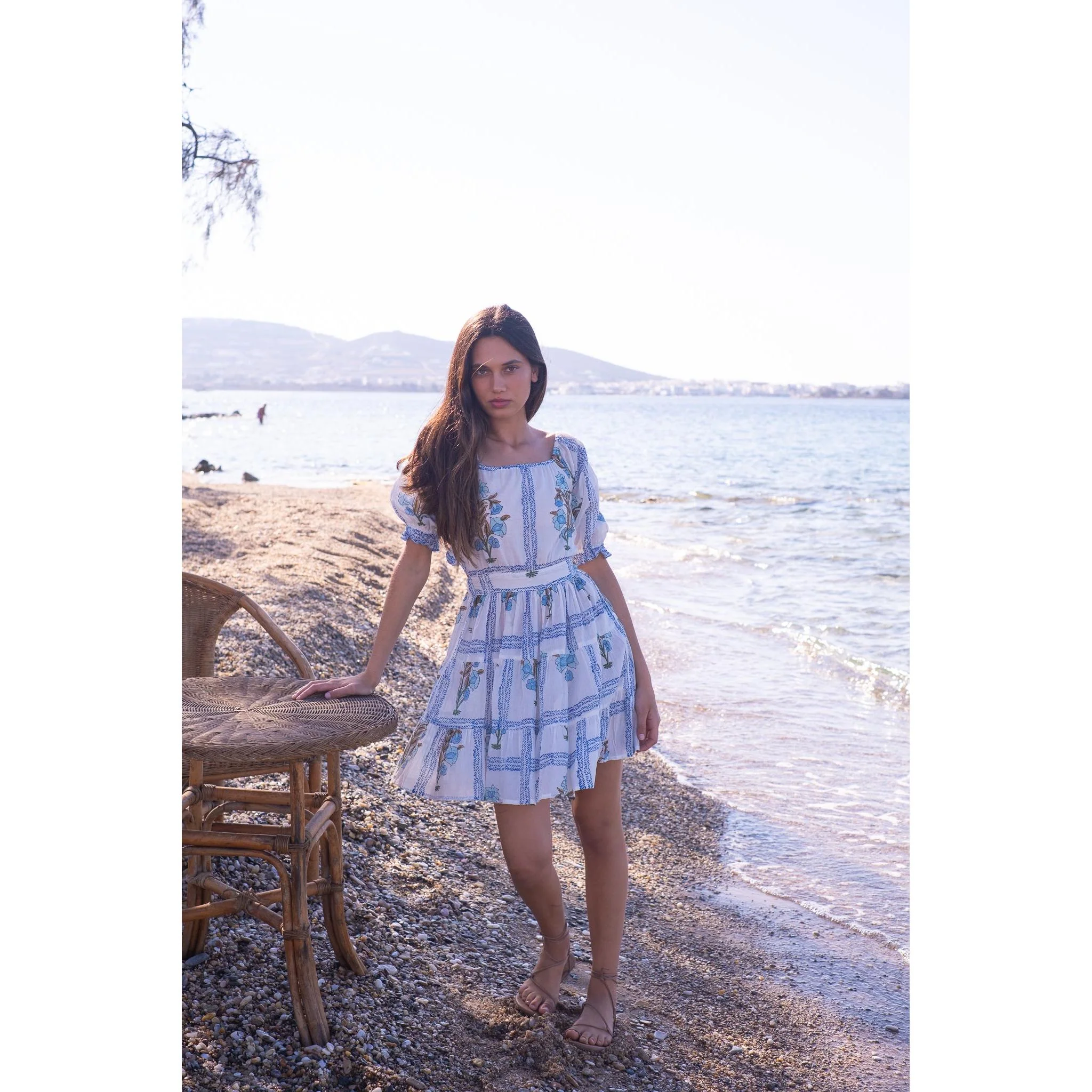 Margo Cotton Mini Dress - Image 8