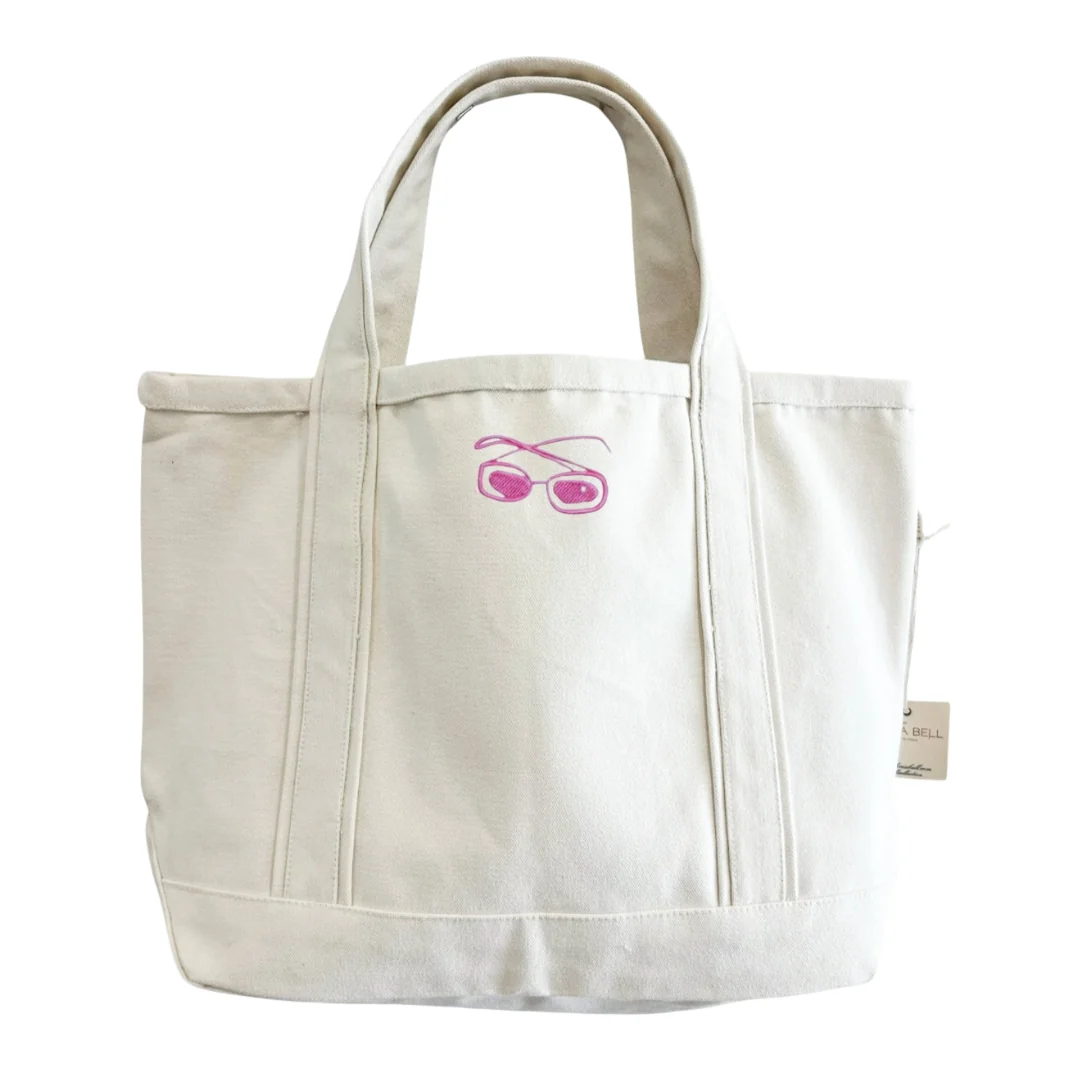 Medium Canvas Tote Bag - Ivory - Image 7