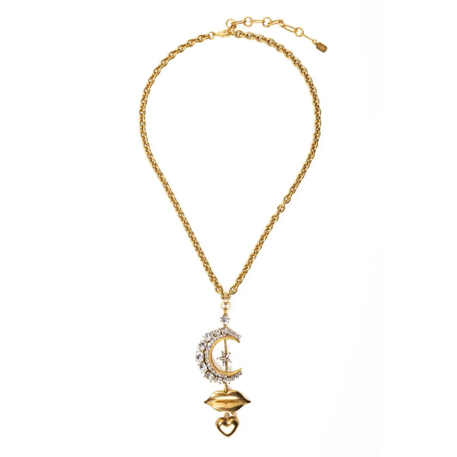 Moonita Necklace: Crystal