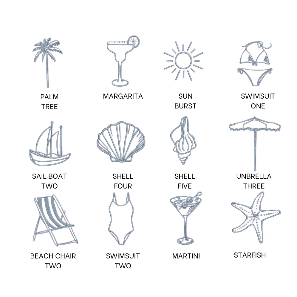 Beach Icons & Motifs