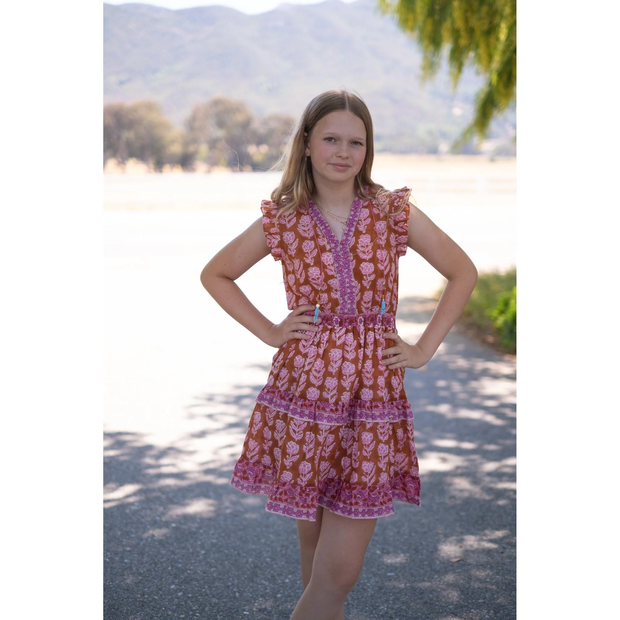 Girls Olivia Mini Dress - Image 9
