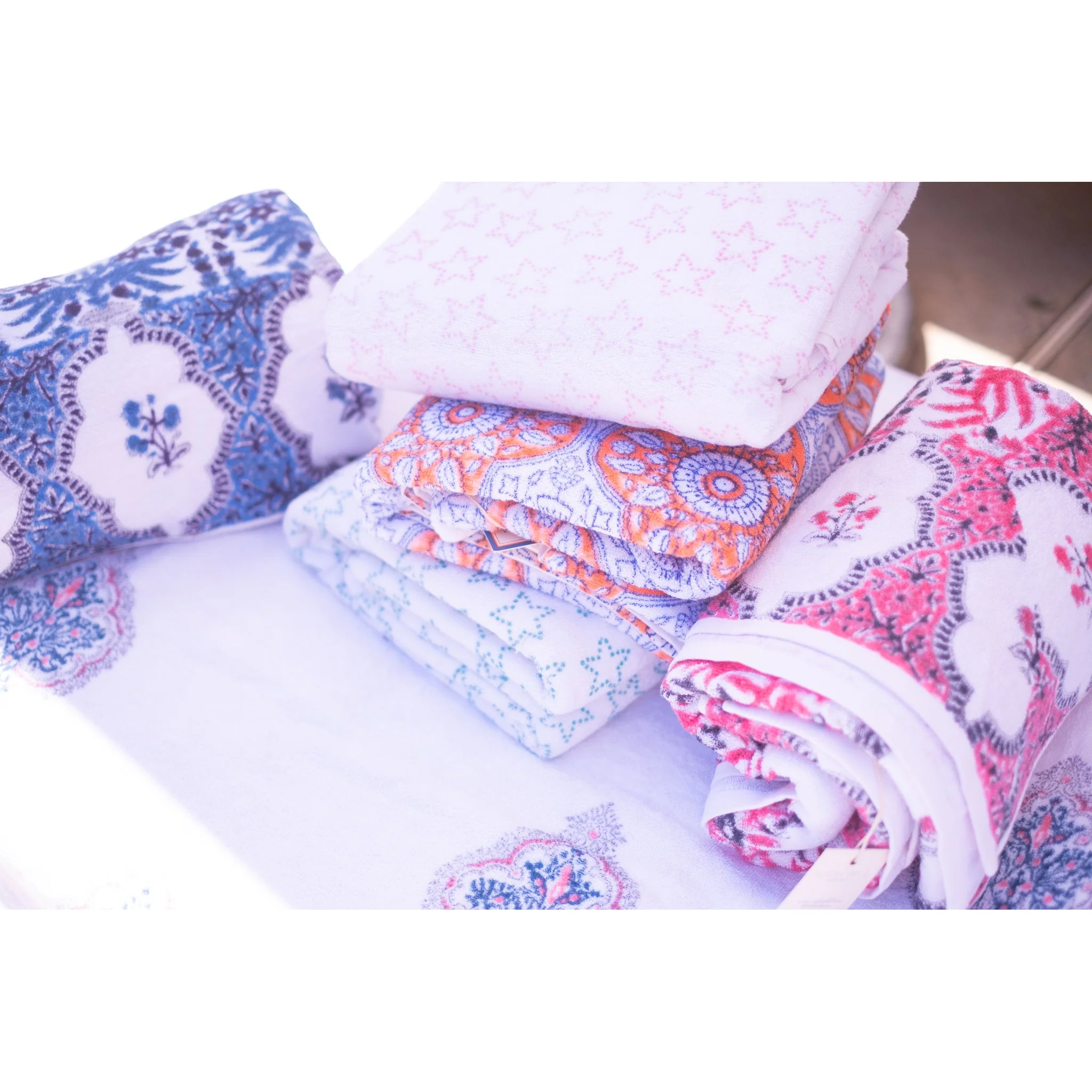 Orange Motif Towel - Image 12
